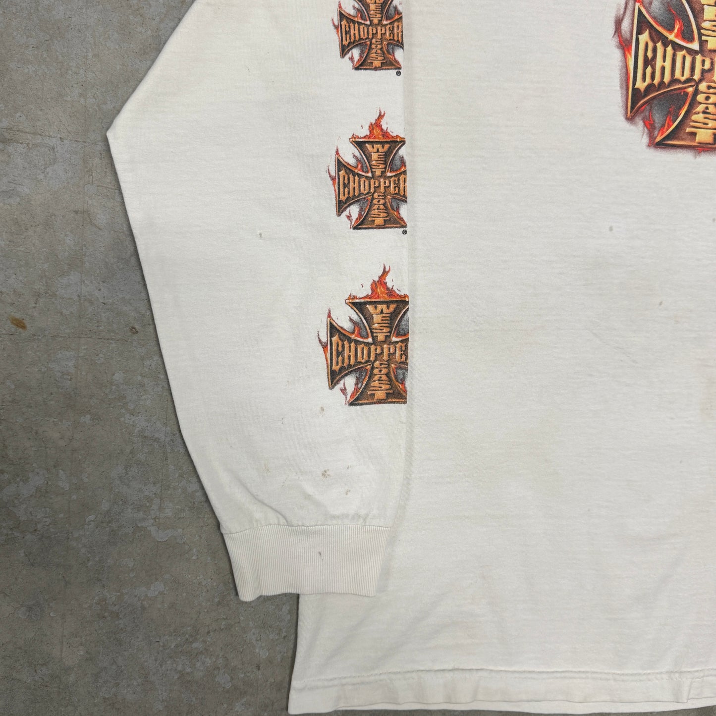 (L) Vintage West Coast Choppers LongSleeve Shirt