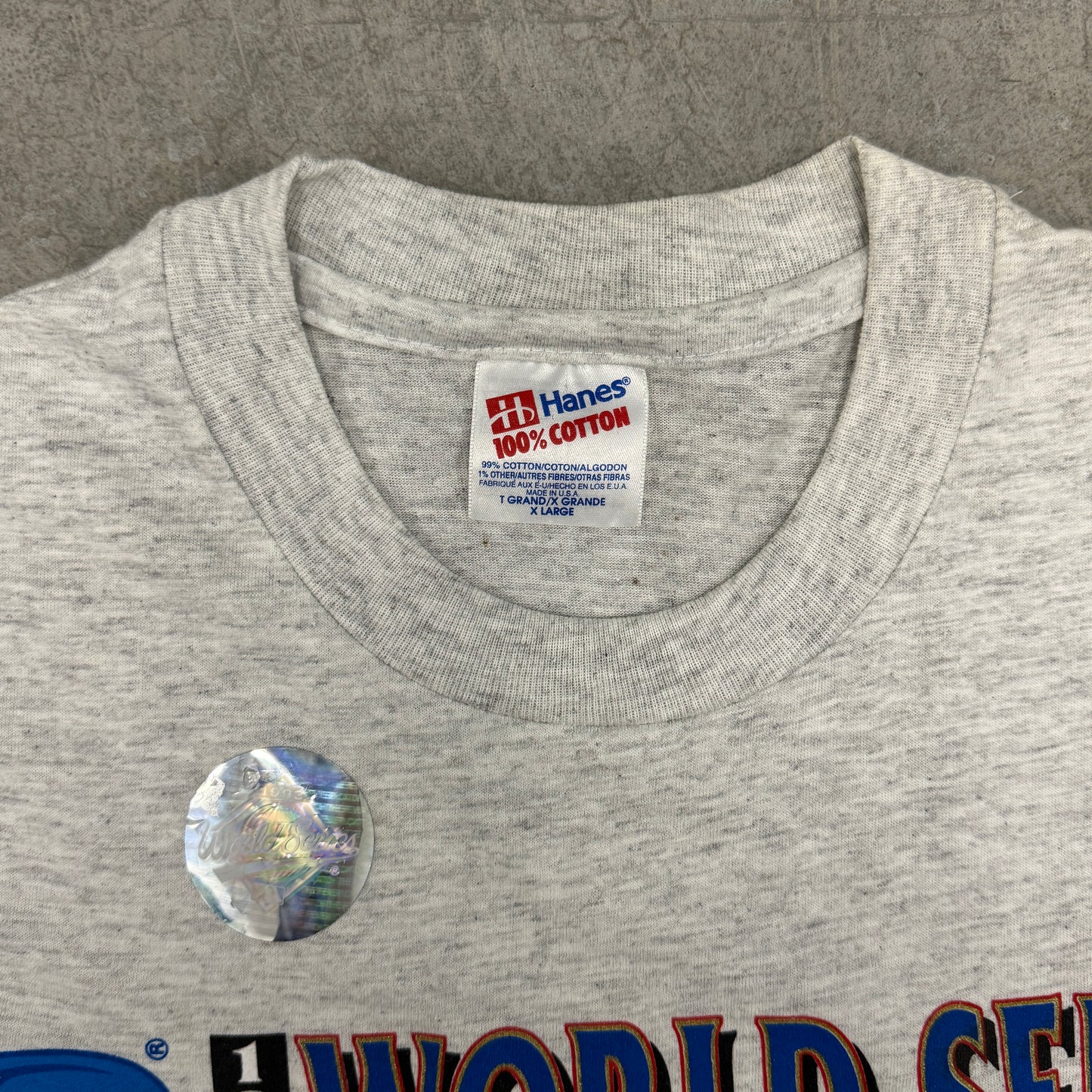 (XL) 1993 Toronto Bluejays Back 2 Back Shirt