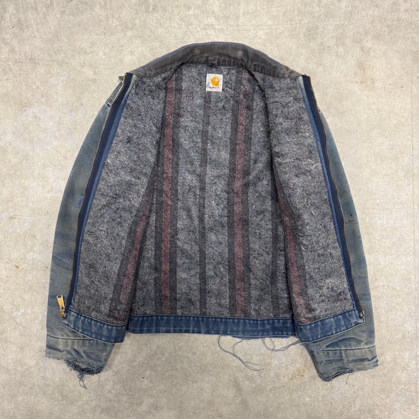 (XL) Vintage Carhartt Detroit Jacket J01 NVY