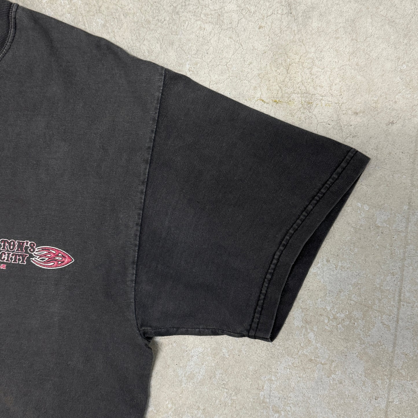 (M) Vintage Live Longer Ride A Chopper Shirt Fader