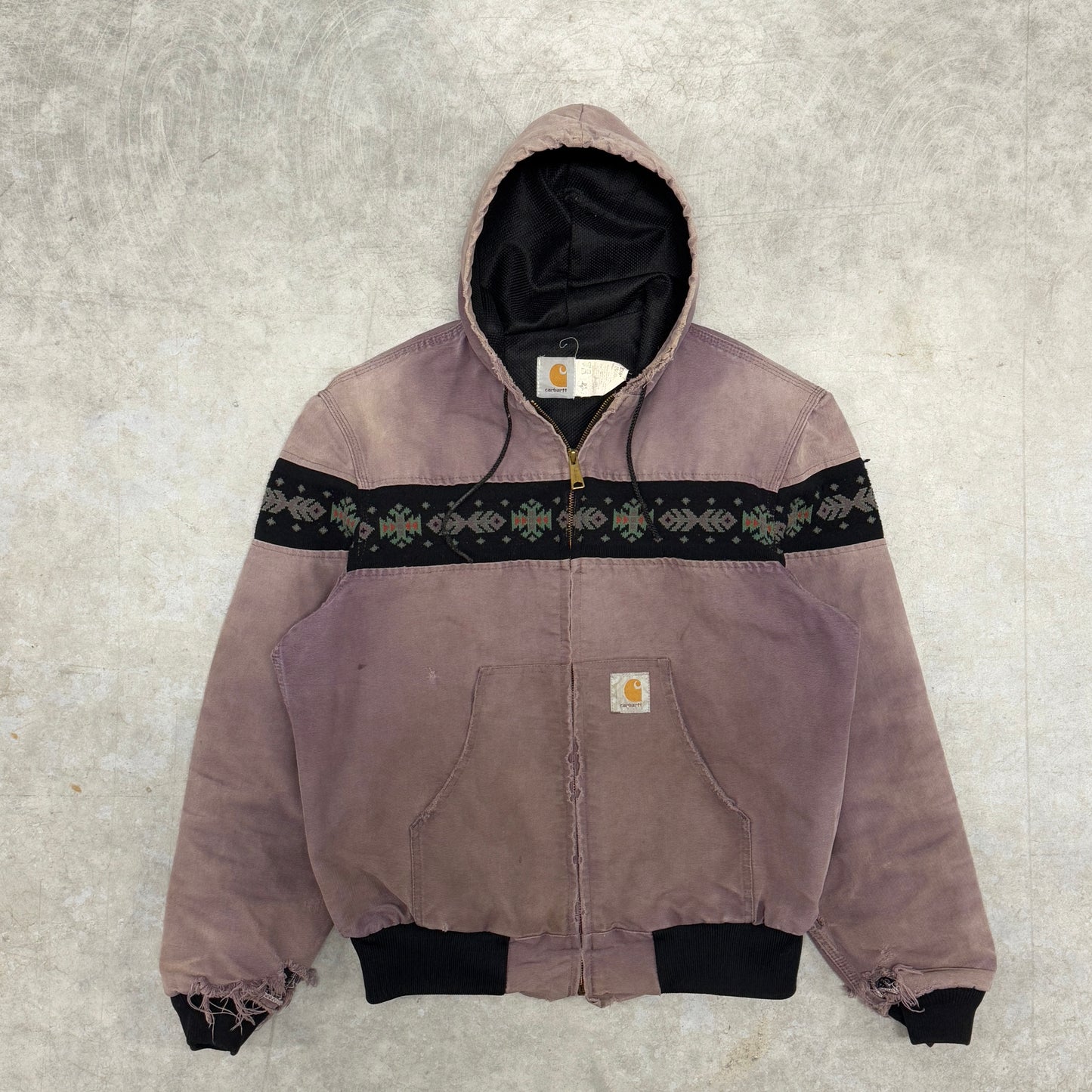 (L) 90s Carhartt Aztec Jacket