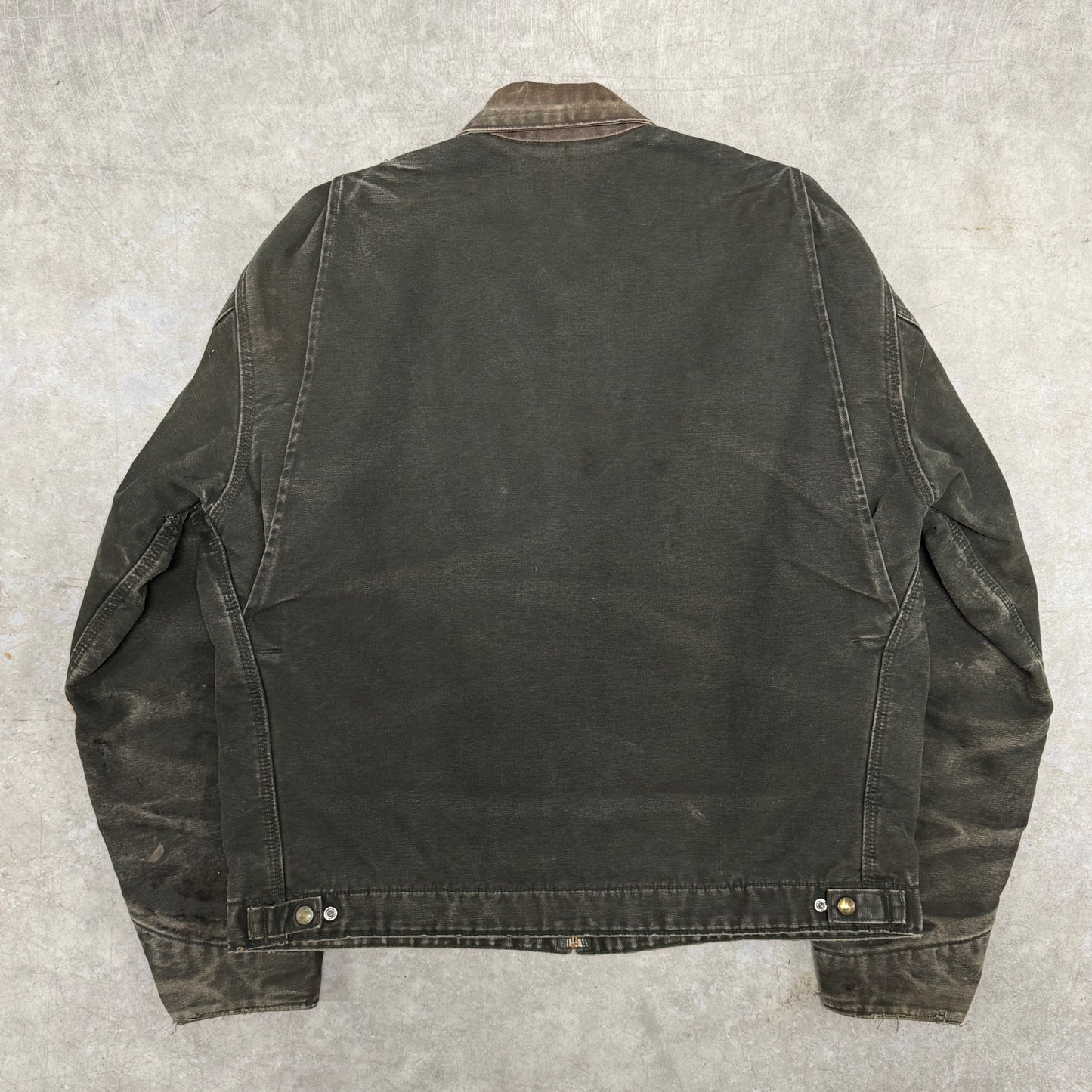 (XL) Vintage Carhartt Detroit Jacket J97 MOS