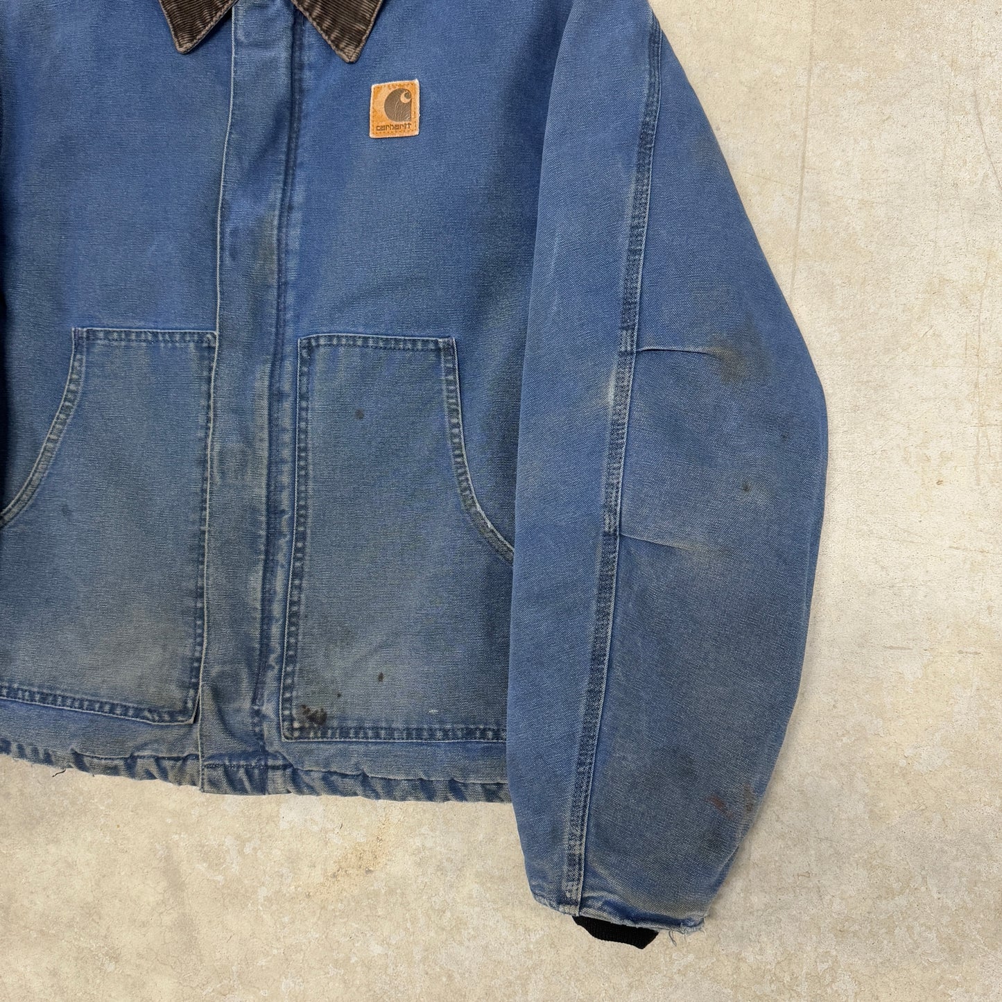 (XL) 90s Carhartt Arctic Jacket J22 BLU