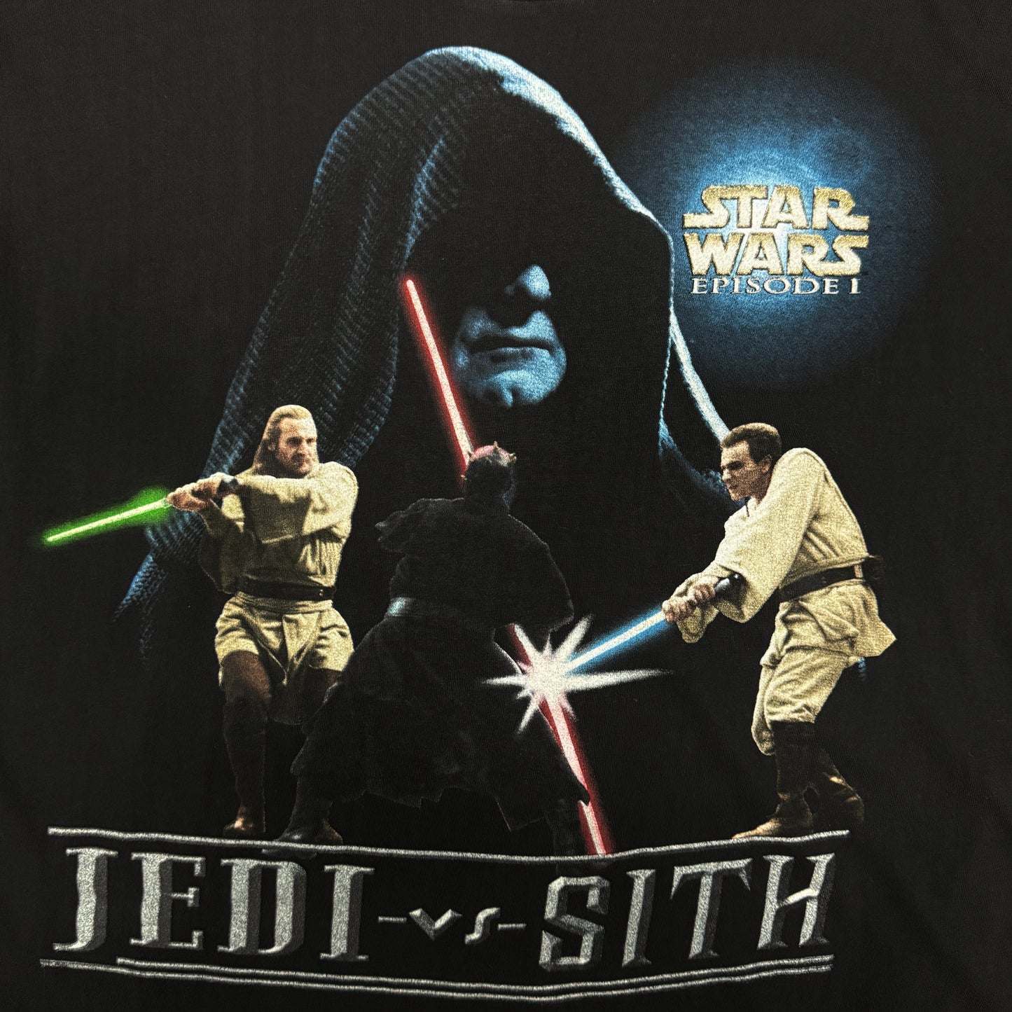 (L) Vintage Star Wars Jedi Vs Sith Shirt