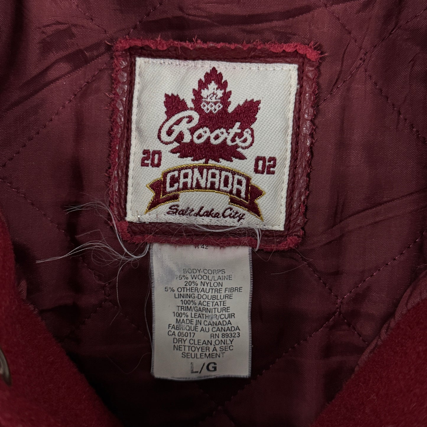 (L) 2002 Canada Olympics Jacket