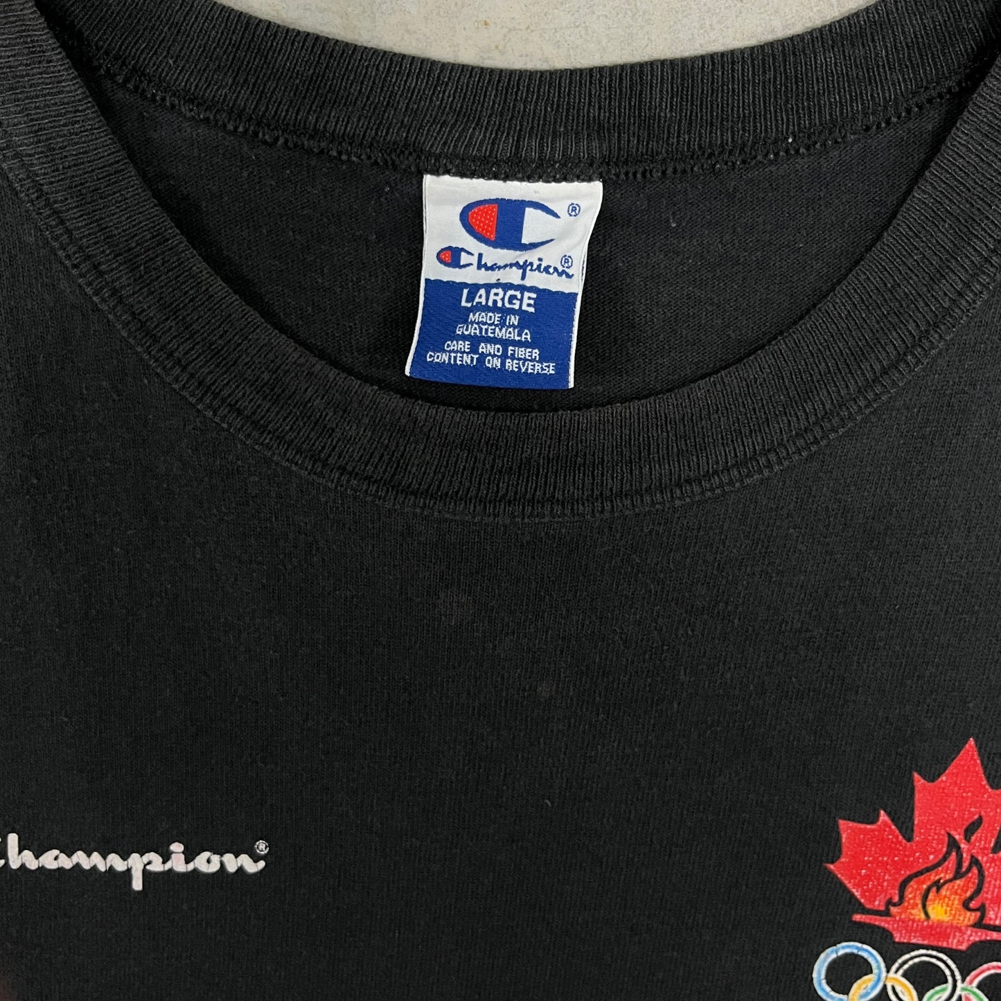 (L) 90s Team Canada Champion Shirt