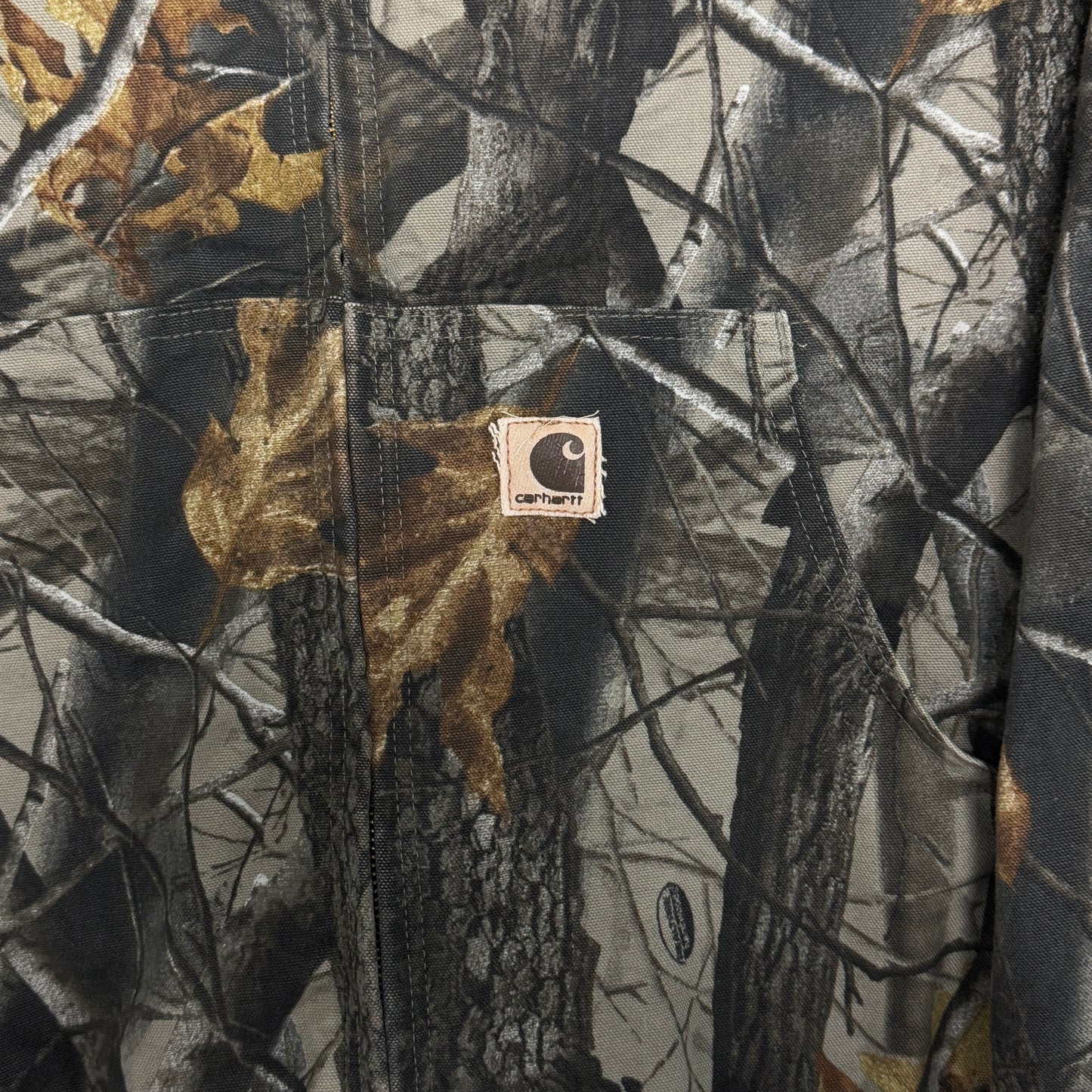 (XL) Vintage Carhartt Camo Jacket