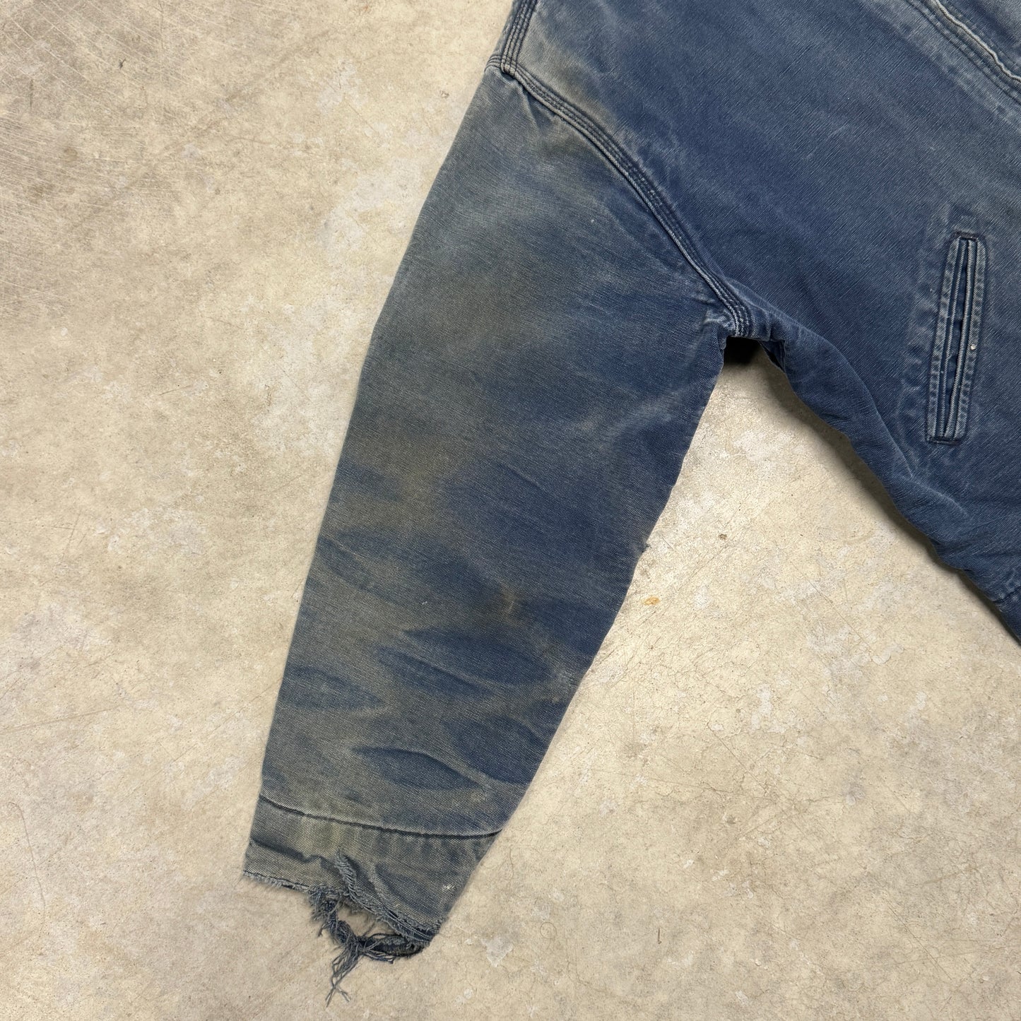 (XL) Vintage Carhartt Detroit Jacket J01 NVY