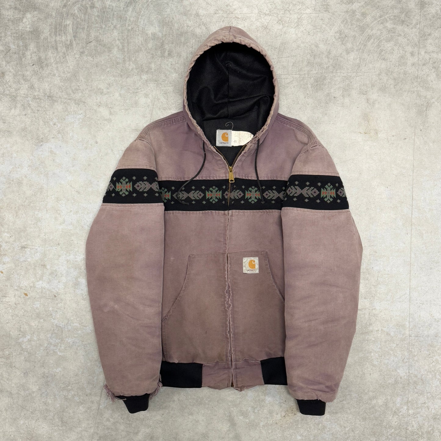 (L) 90s Carhartt Aztec Jacket