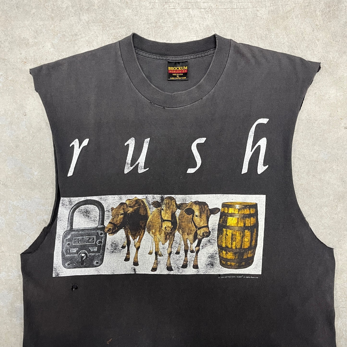 (L/XL) 1993 Rush Band Shirt