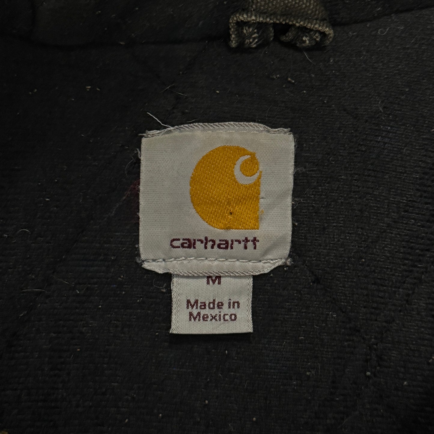 (M) Vintage Carhartt Jacket Faded J130 BLK