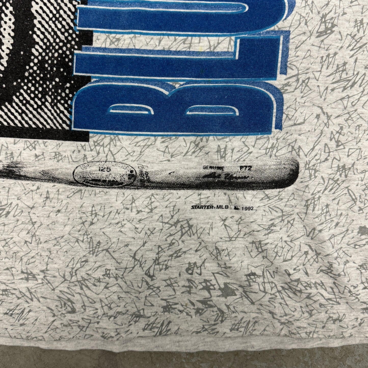 (XL) 1992 Toronto Blue Jays All Over Print Shirt