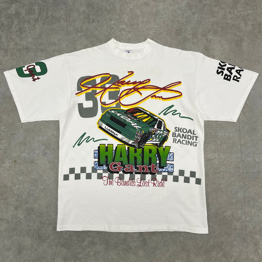 (XL) Vintage Nascar Skoal Racing All Over Print Shirt