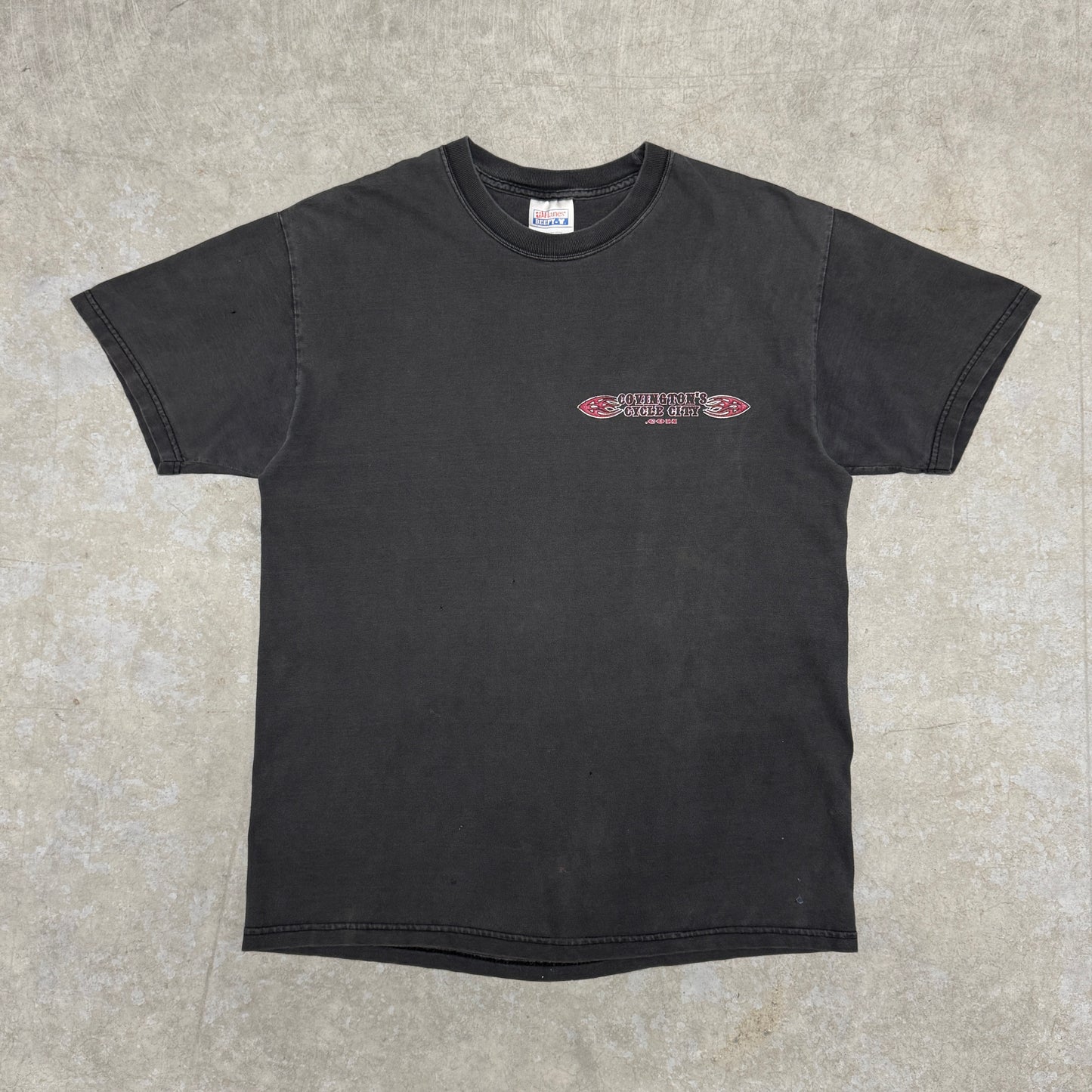 (M) Vintage Live Longer Ride A Chopper Shirt Fader