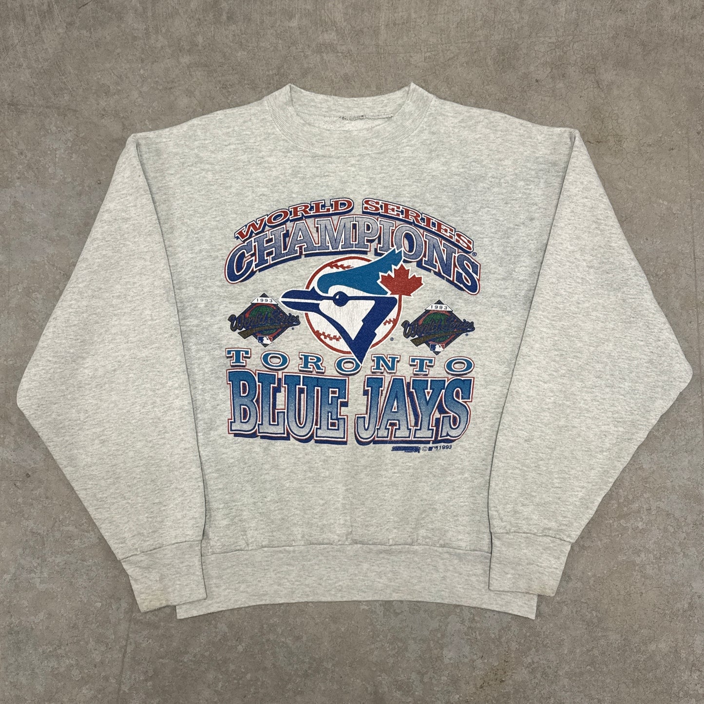 (M) 1993 World Series Champions Toronto Blue Jays Crewneck