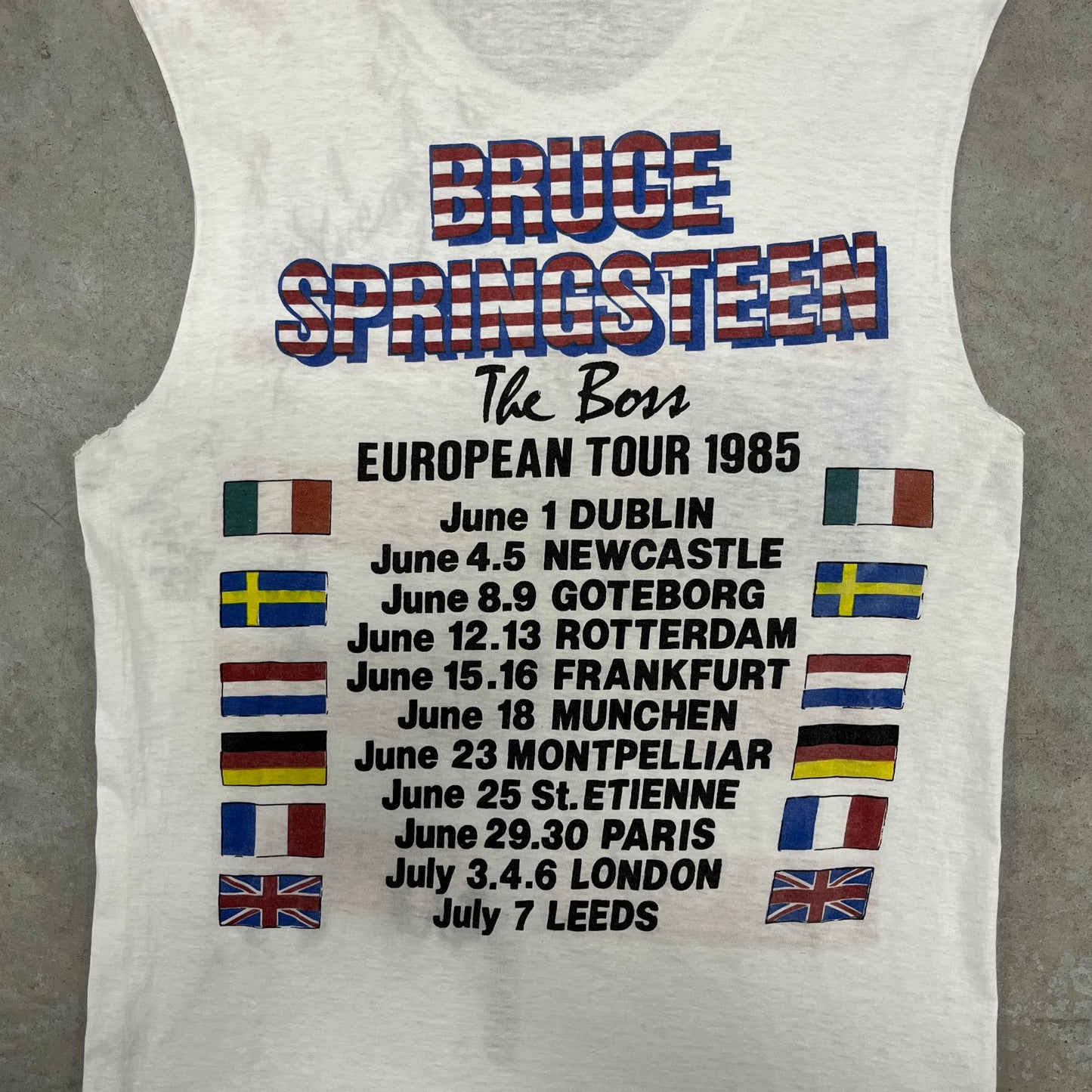 (S/M) 1985 Bruce Springsteen Band Shirt