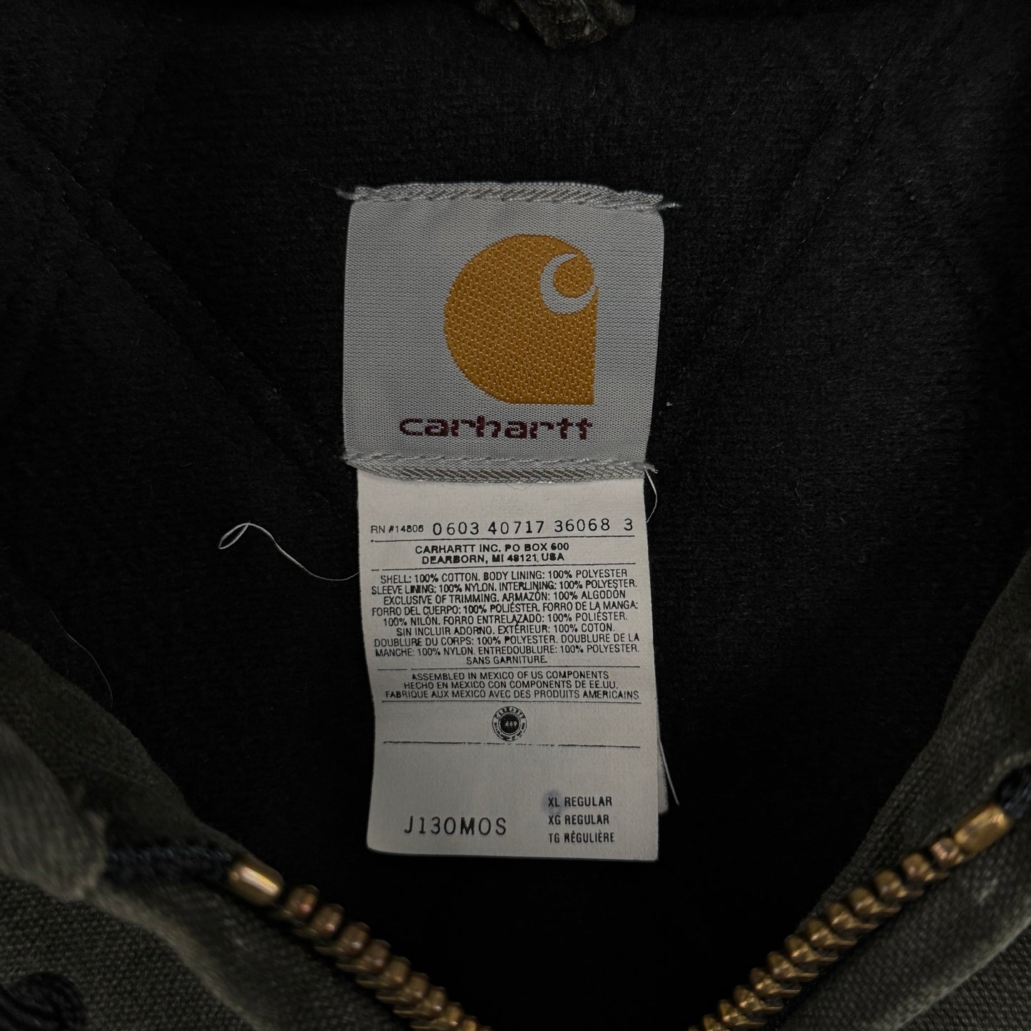 (XL) Vintage Carhartt Jacket