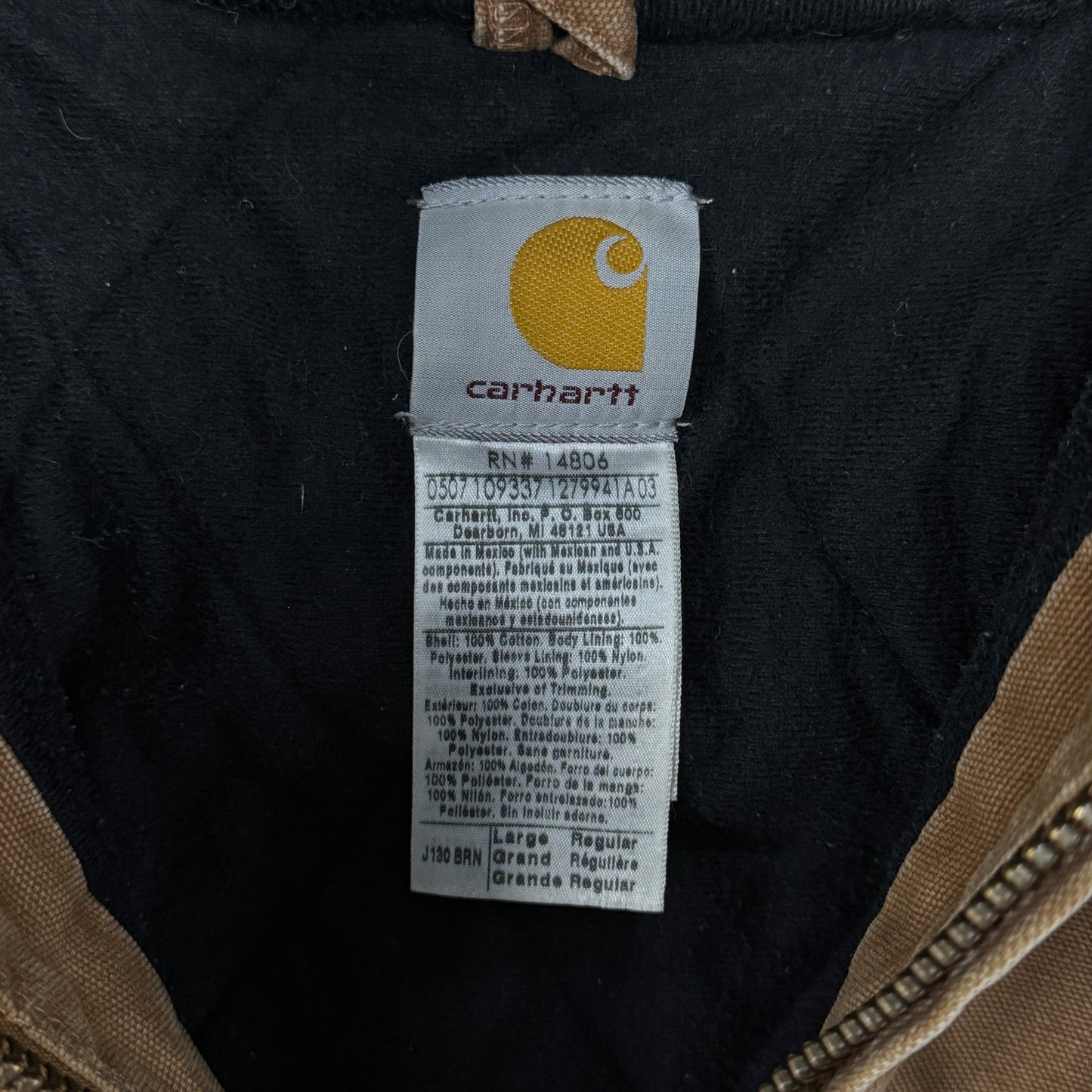 (L) Vintage Carhartt Jacket