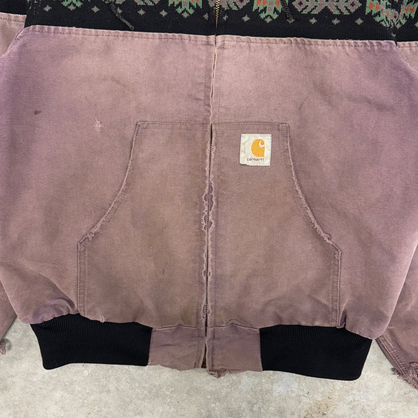 (L) 90s Carhartt Aztec Jacket