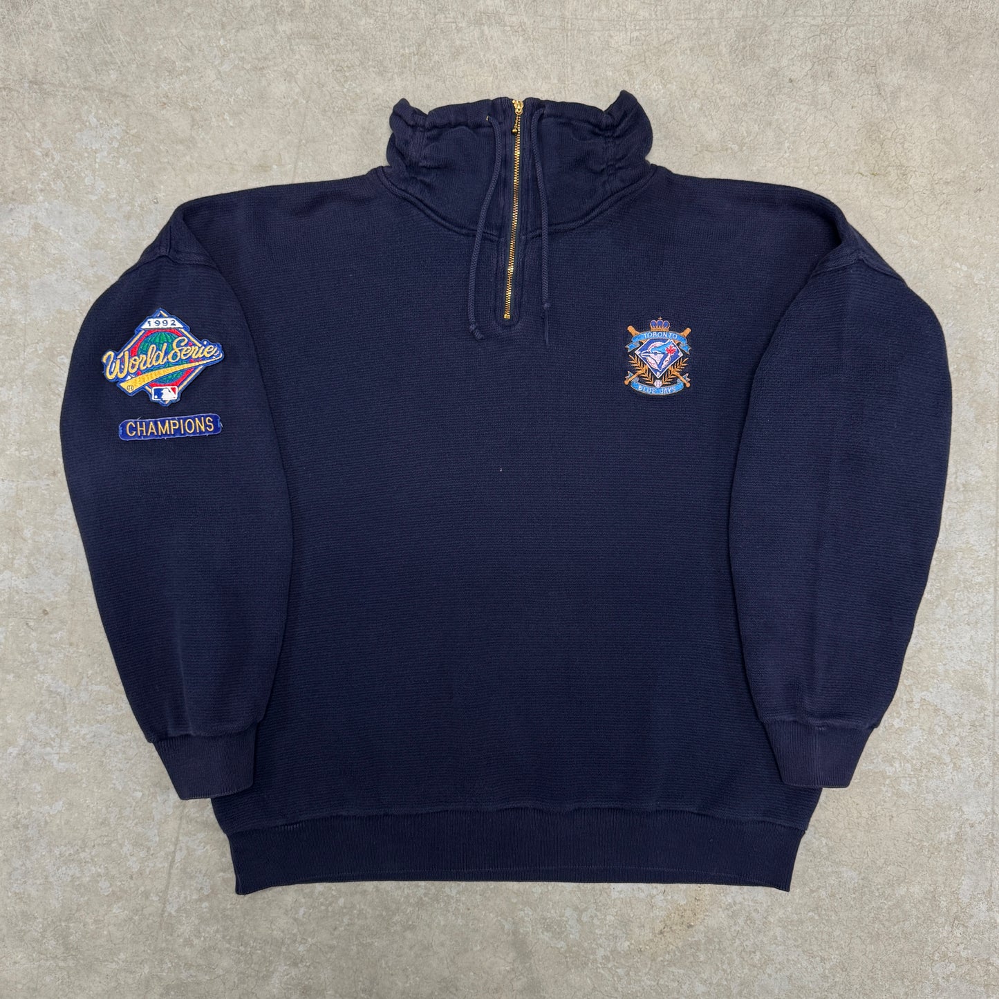 (L) 1992 Toronto Blue Jays World Series Champions Sweater