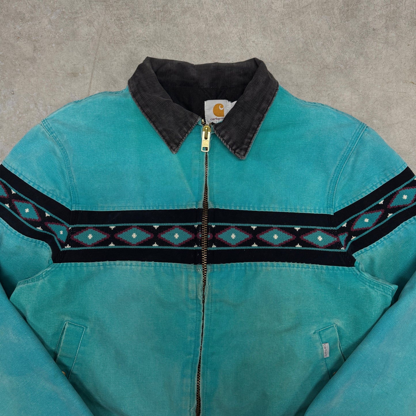 (M) Vintage Carhartt Aztec Santa Fe Jacket