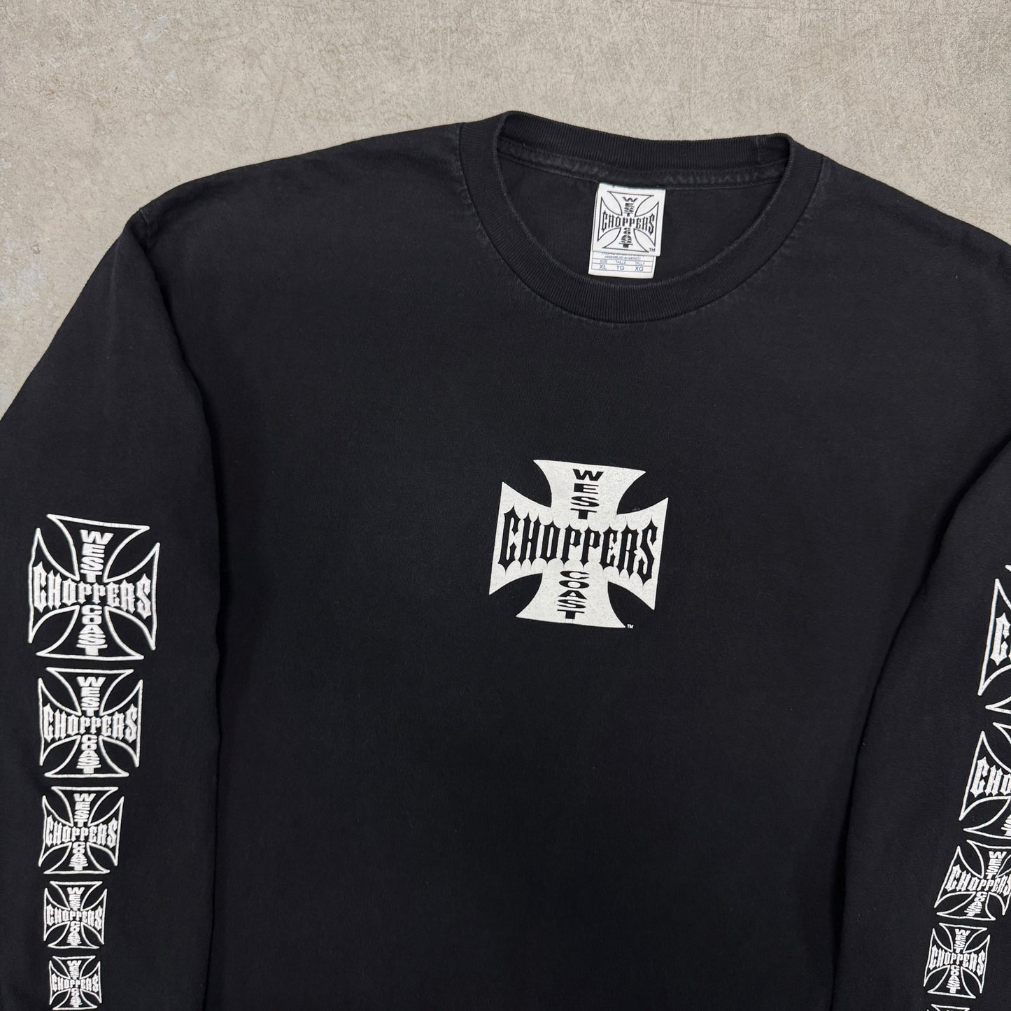(XL) Vintage West Coast Choppers LongSleeve Shirt