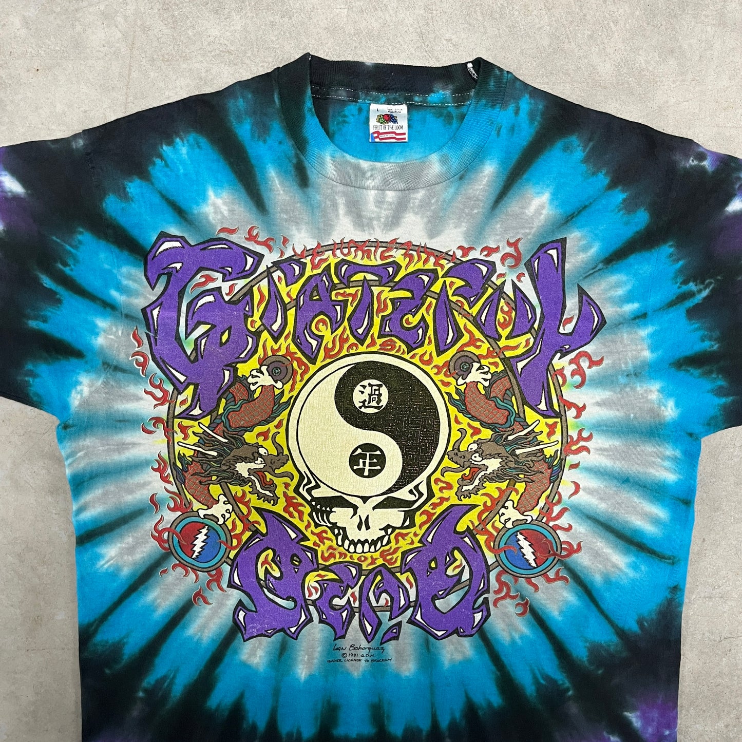 (L) 1991 Grateful Dead Shirt