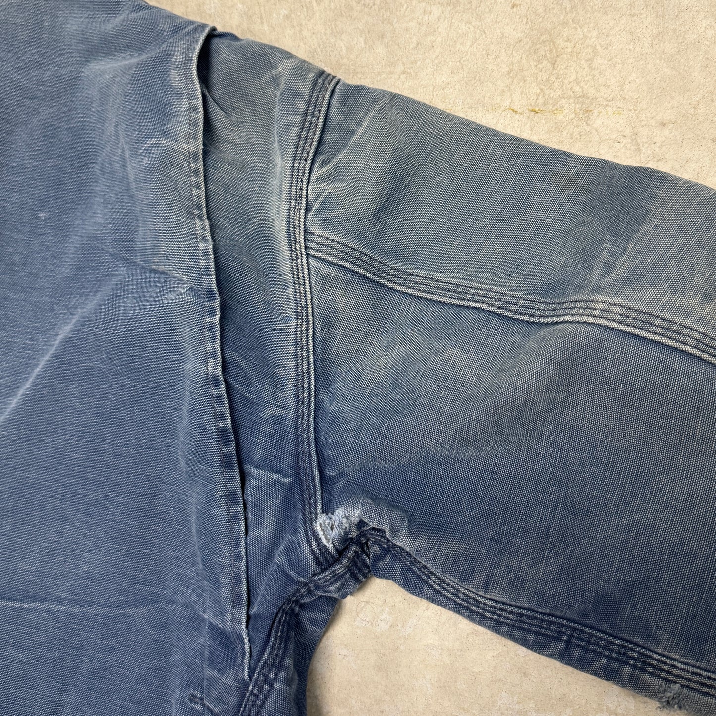 (XL) Vintage Carhartt Detroit Jacket J01 NVY