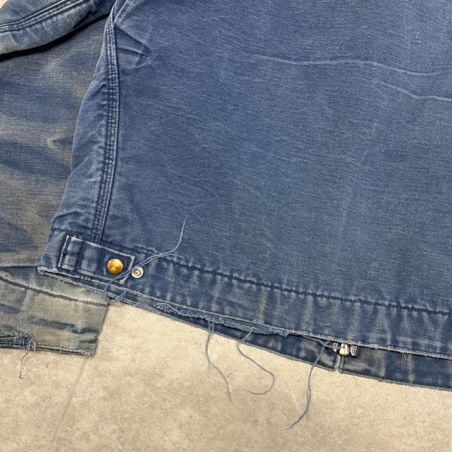 (XL) Vintage Carhartt Detroit Jacket J01 NVY