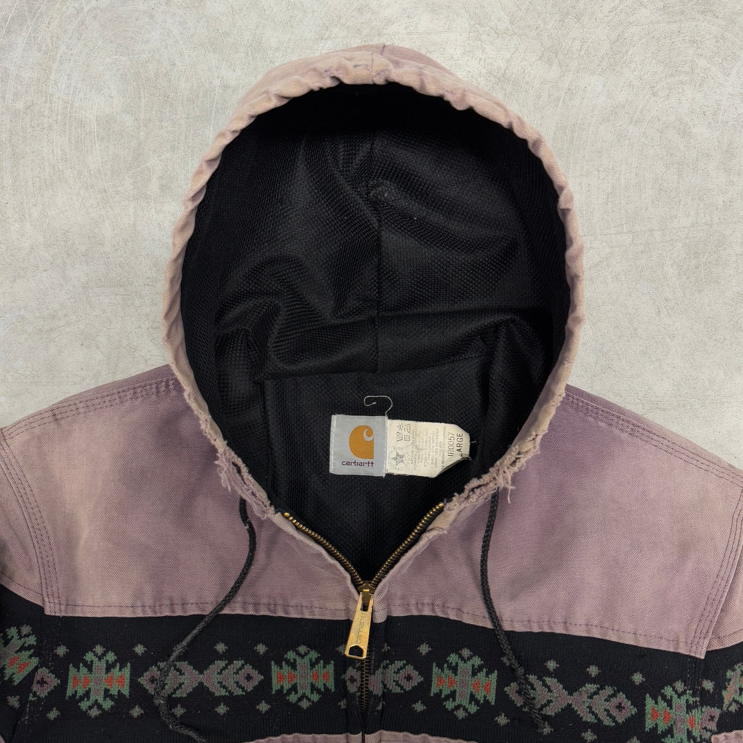 (L) 90s Carhartt Aztec Jacket