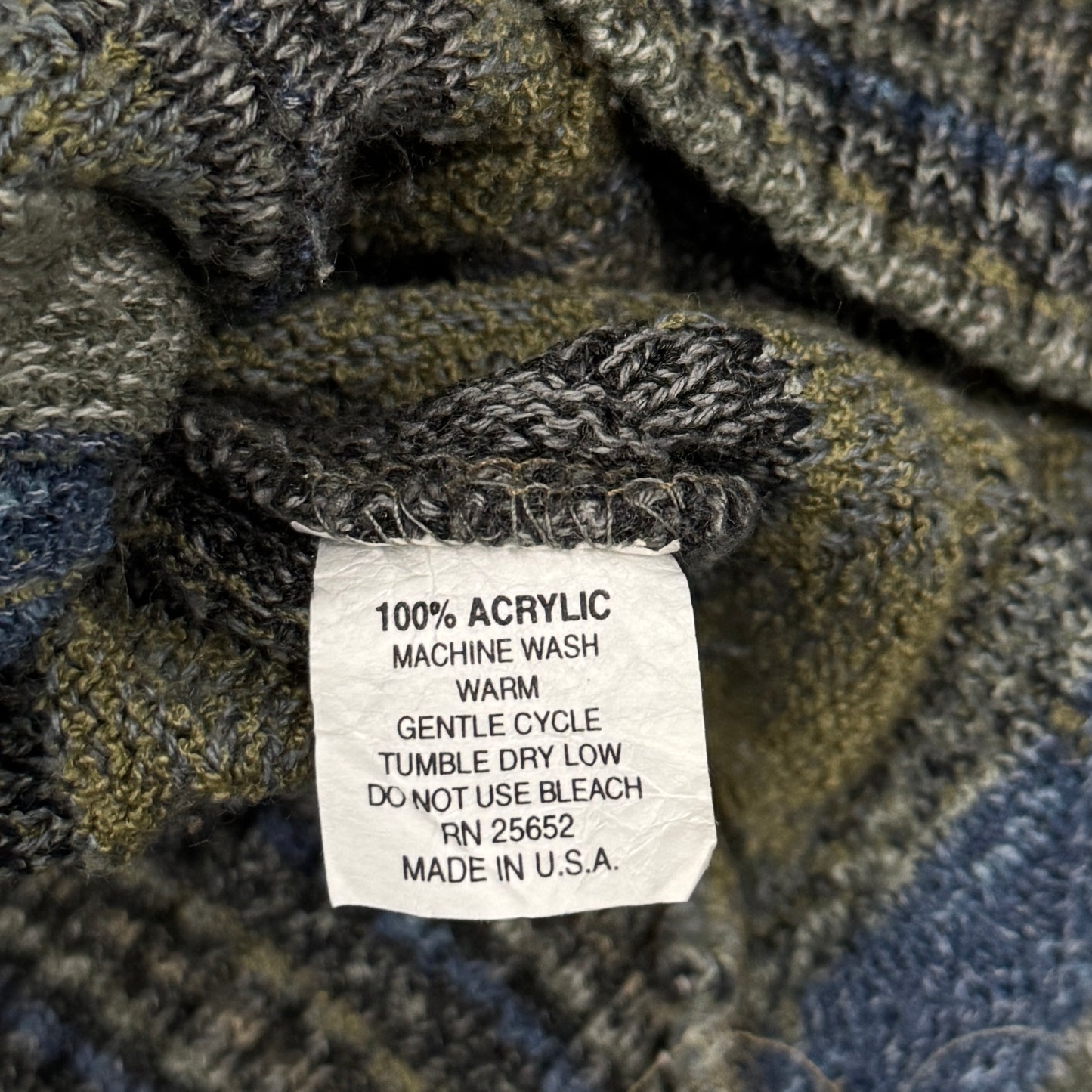 (XL) Vintage Protegé 3D Knit Sweater