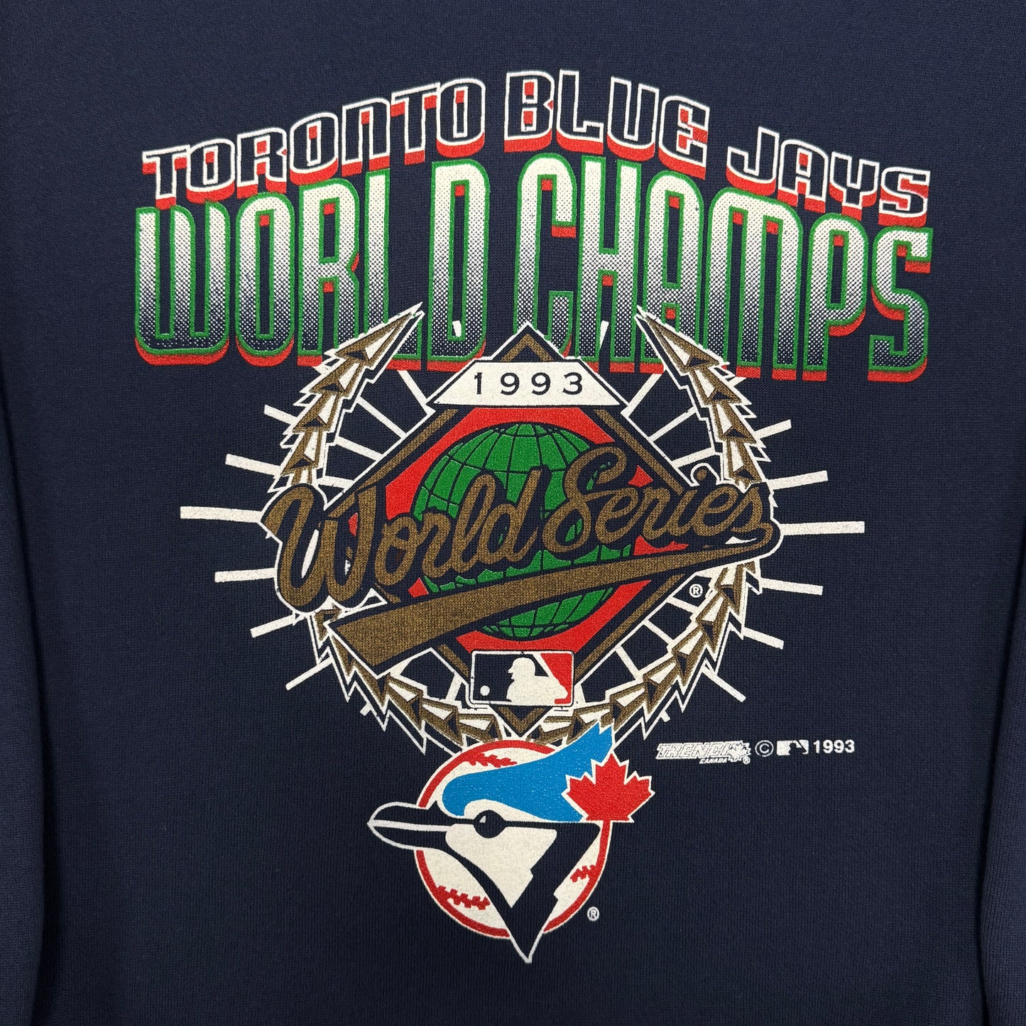 (L) 1993 Toronto Blue Jays World Champs Crewneck
