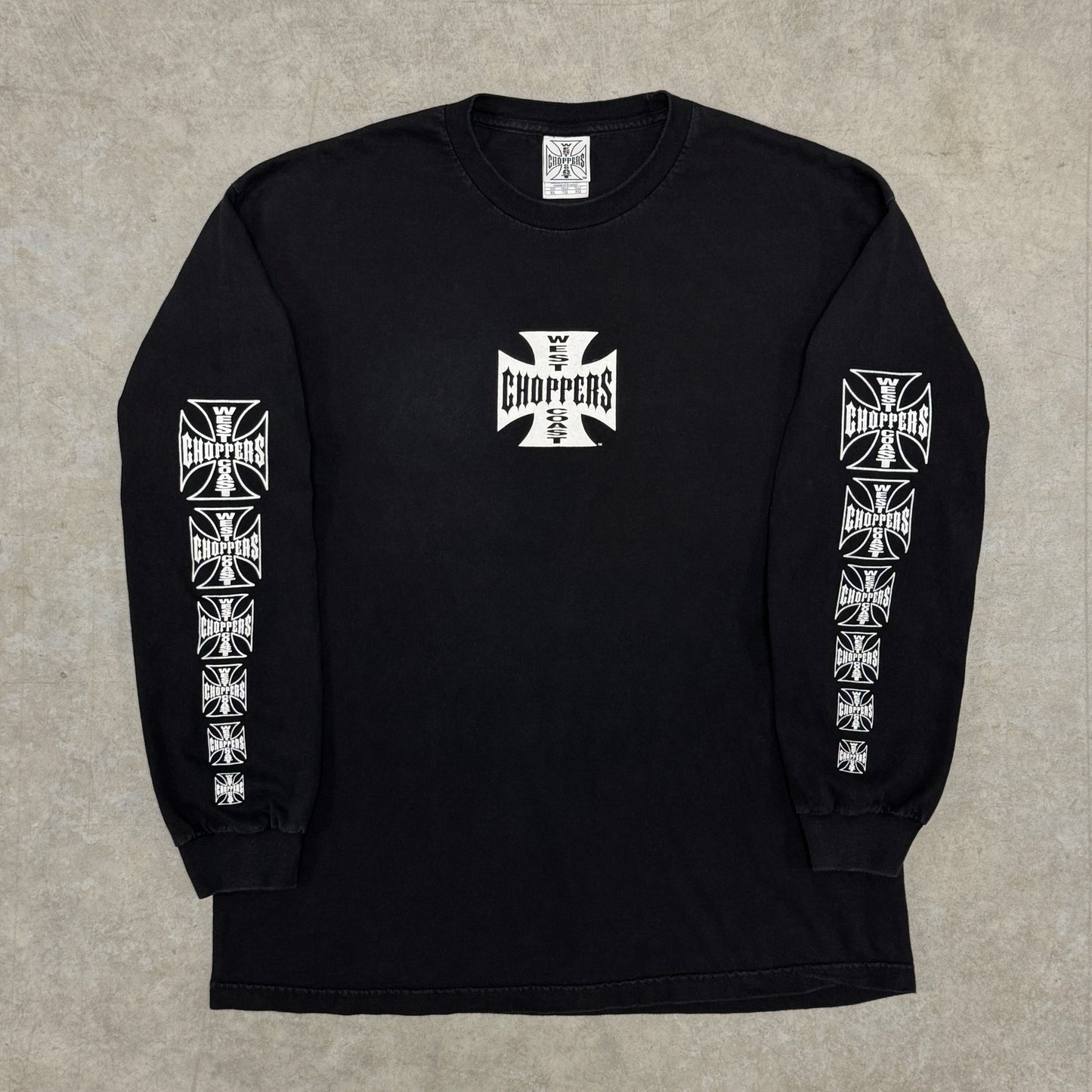 (XL) Vintage West Coast Choppers LongSleeve Shirt