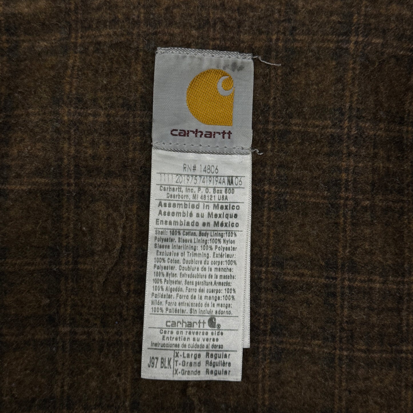 (XL) Vintage Carhartt Detroit Jacket