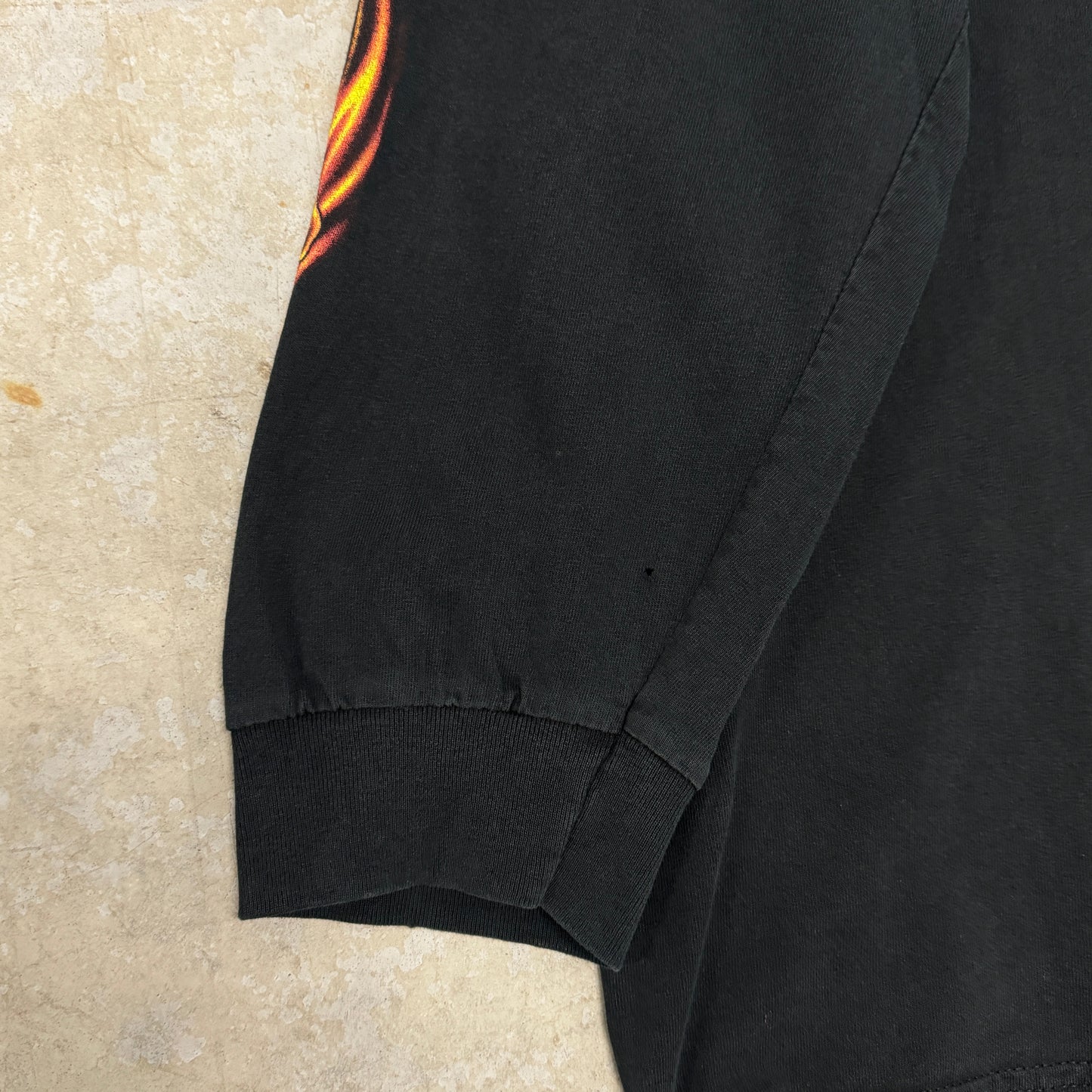 (3XL) 2006 Full Throttle Saloon Flame Skull Longsleeve