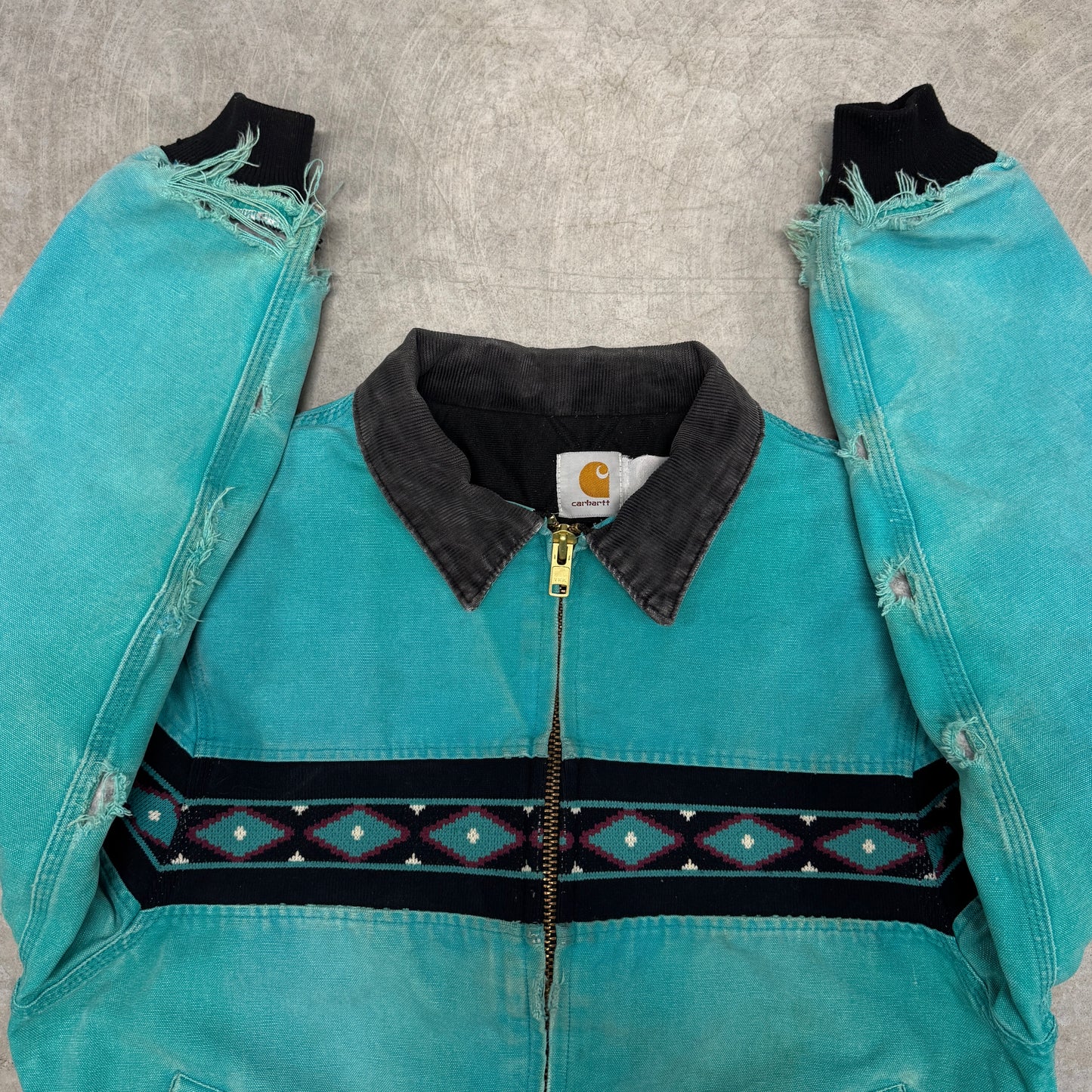 (M) Vintage Carhartt Aztec Santa Fe Jacket