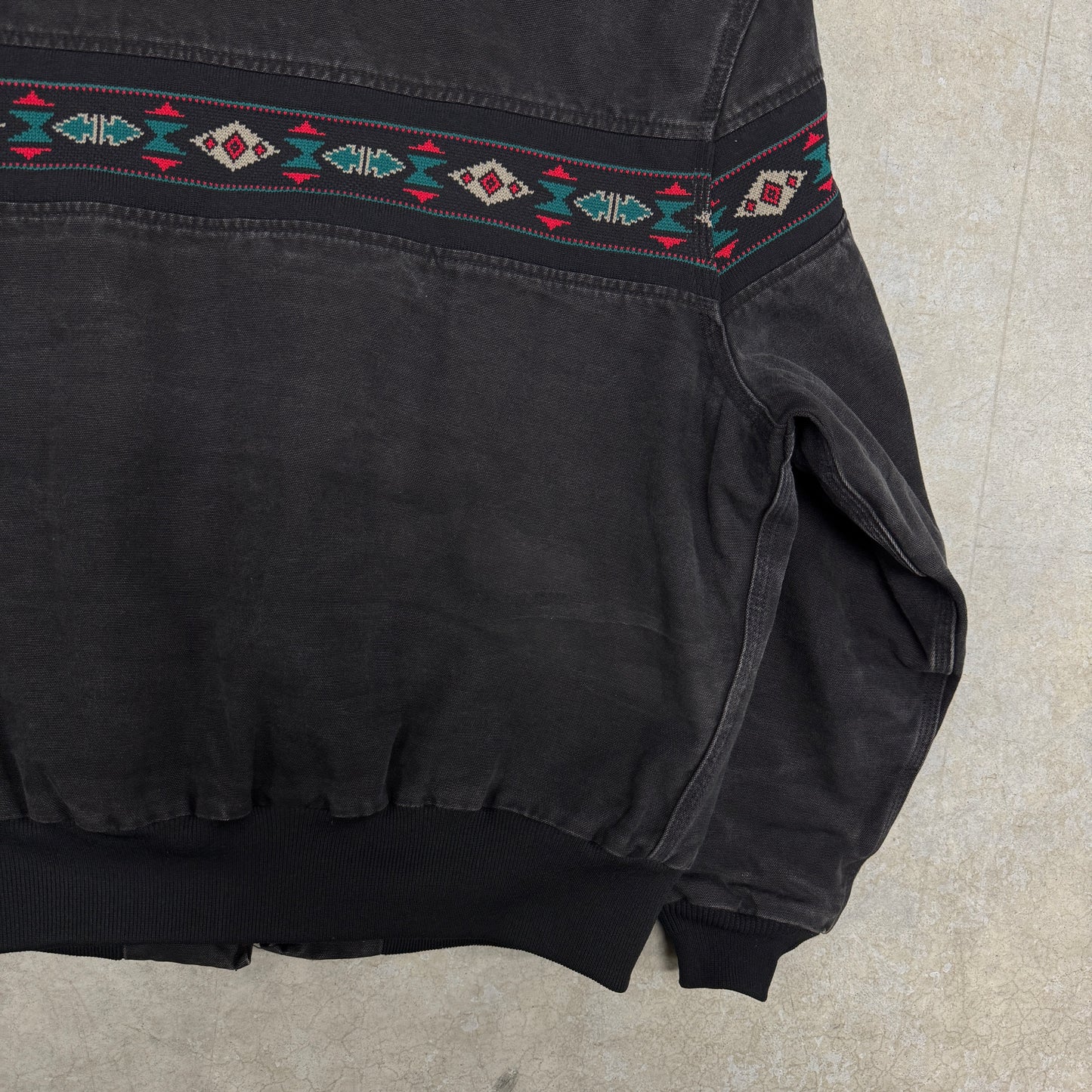 (XL) Vintage Carhartt Aztec Santa Fe Jacket