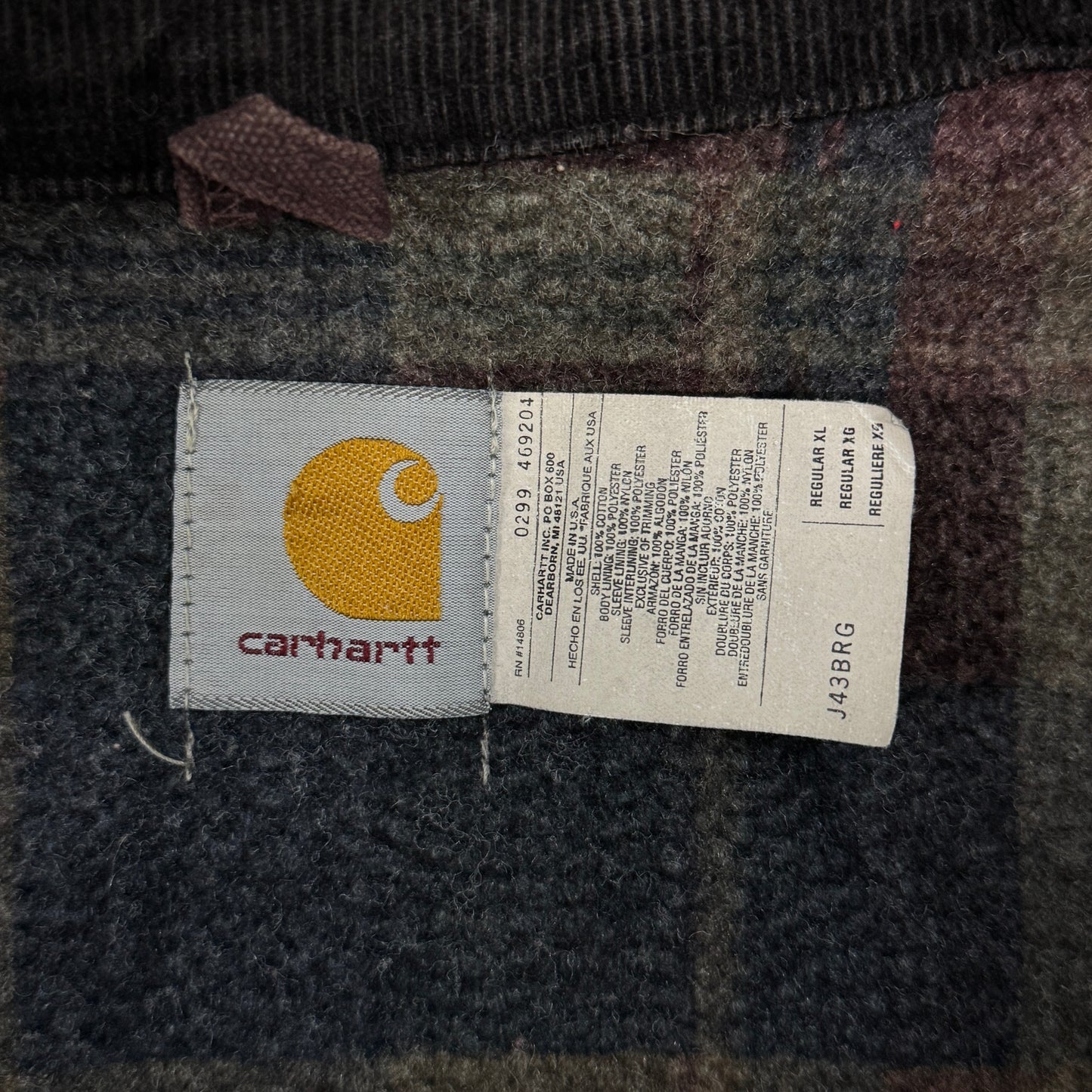 (XL) Vintage Carhartt Detroit Jacket