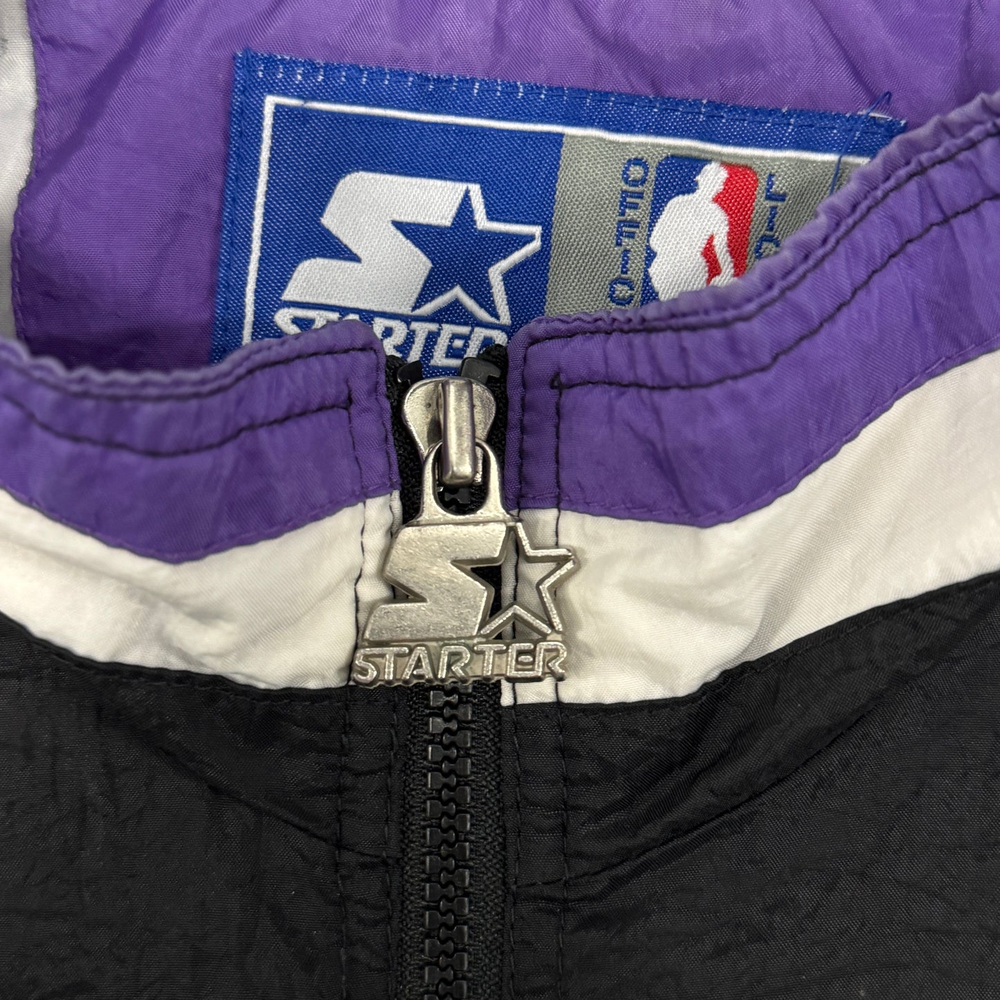 (L) 90s Toronto Raptors Starter Windbreaker Jacket