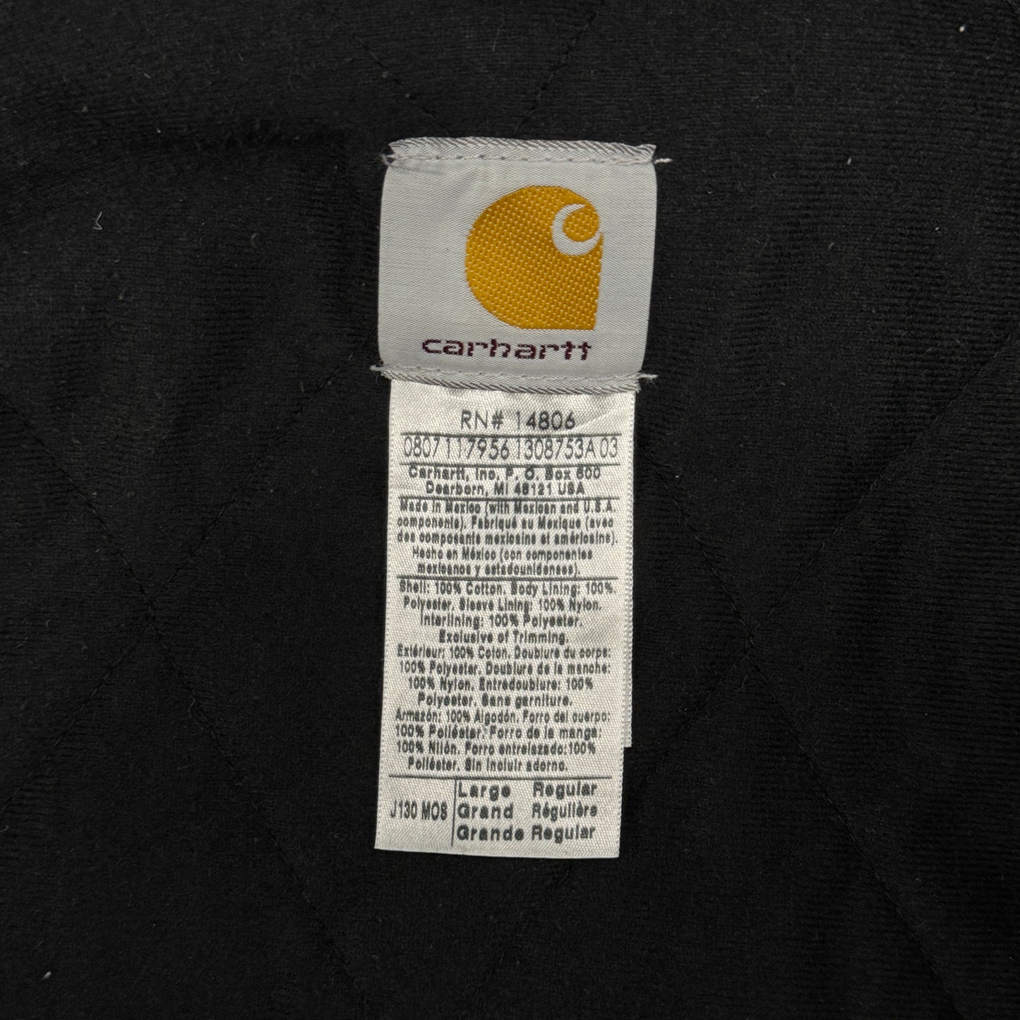 (L) Vintage Carhartt Jacket