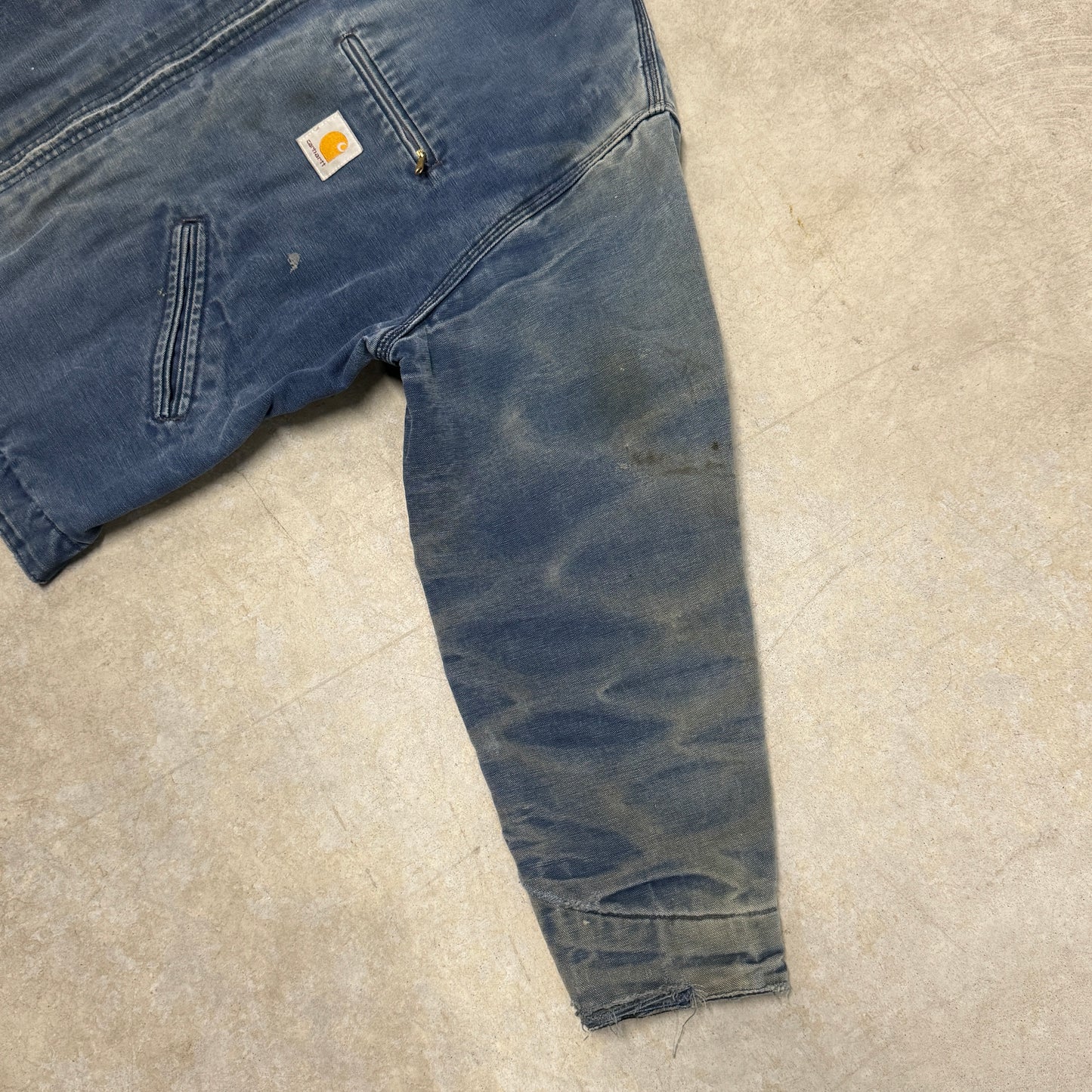 (XL) Vintage Carhartt Detroit Jacket J01 NVY