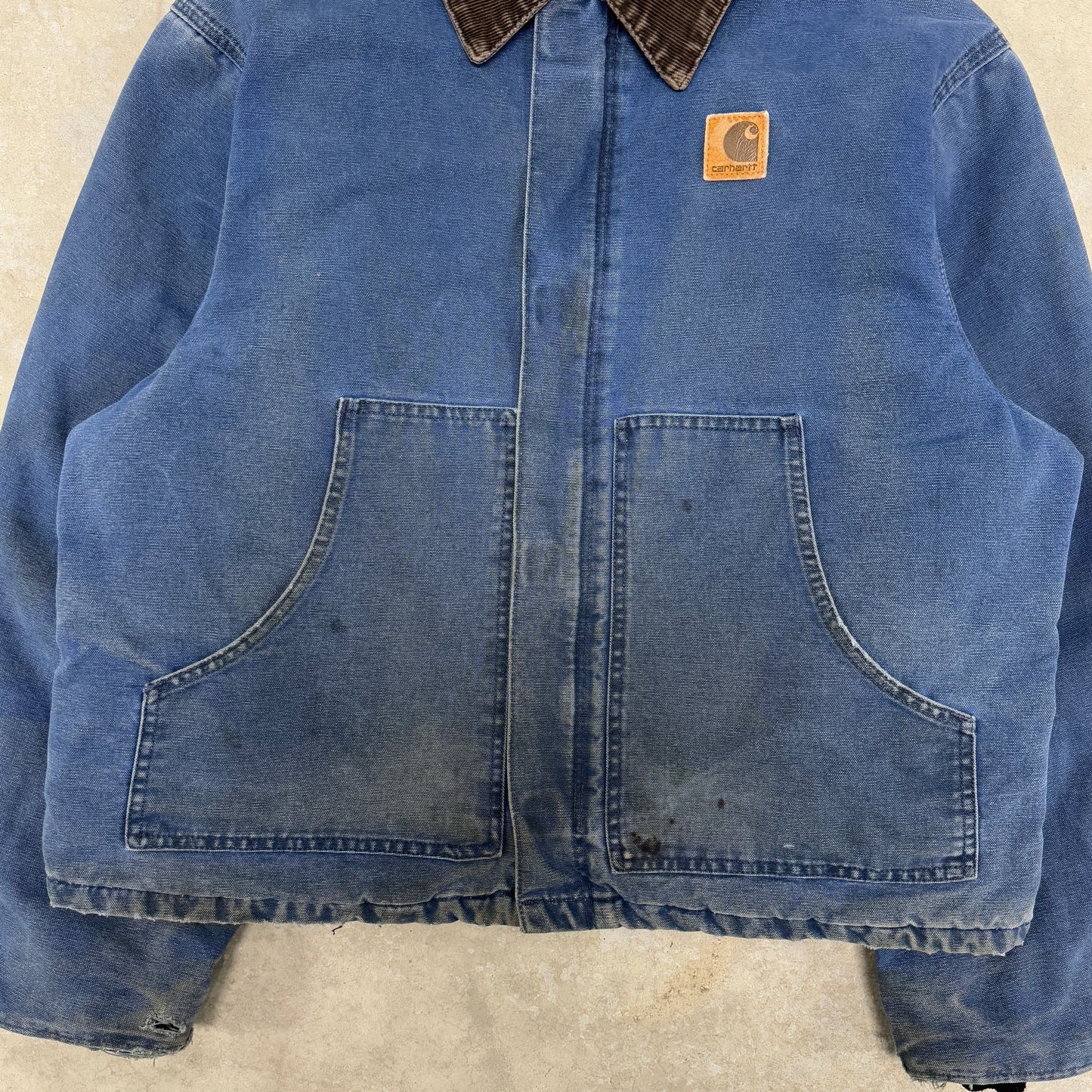 (XL) 90s Carhartt Arctic Jacket J22 BLU