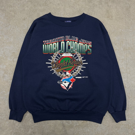 (L) 1993 Toronto Blue Jays World Champs Crewneck