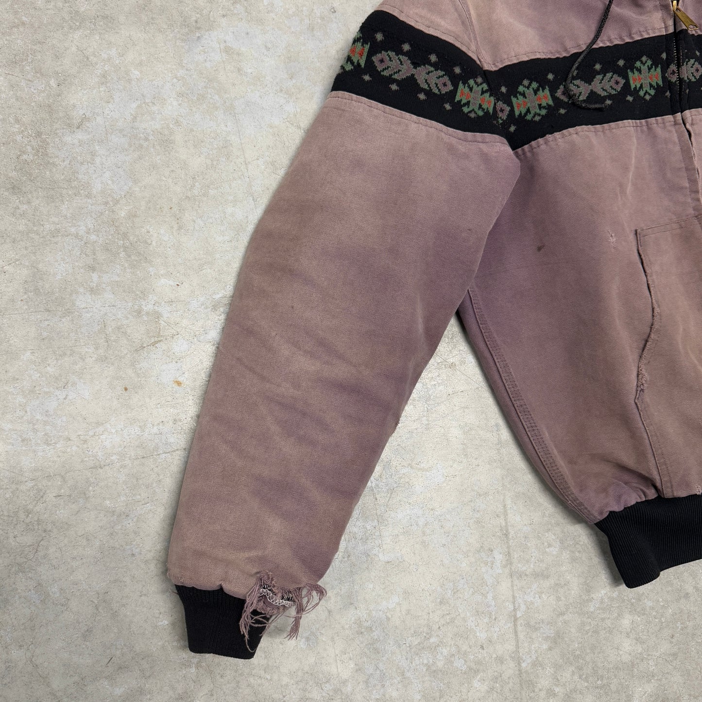 (L) 90s Carhartt Aztec Jacket