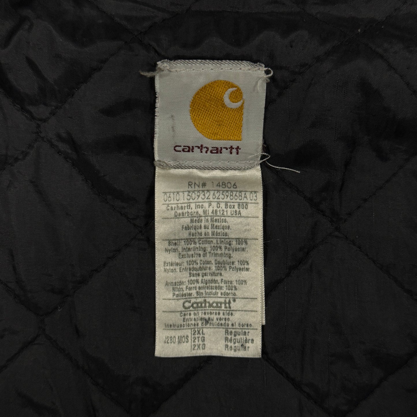 (2XL) Vintage Carhartt Active Jacket