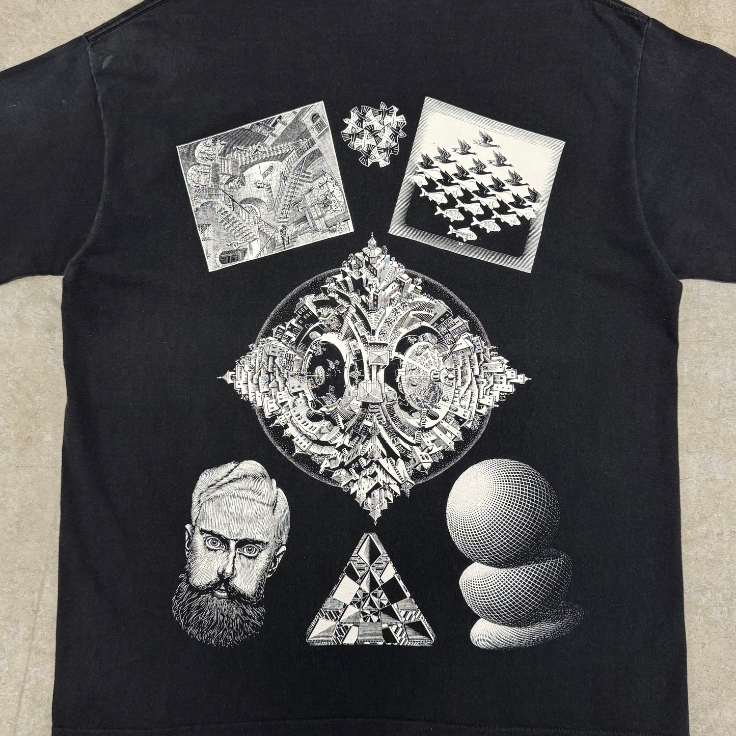 (XL) 1991 MC Escher Shirt