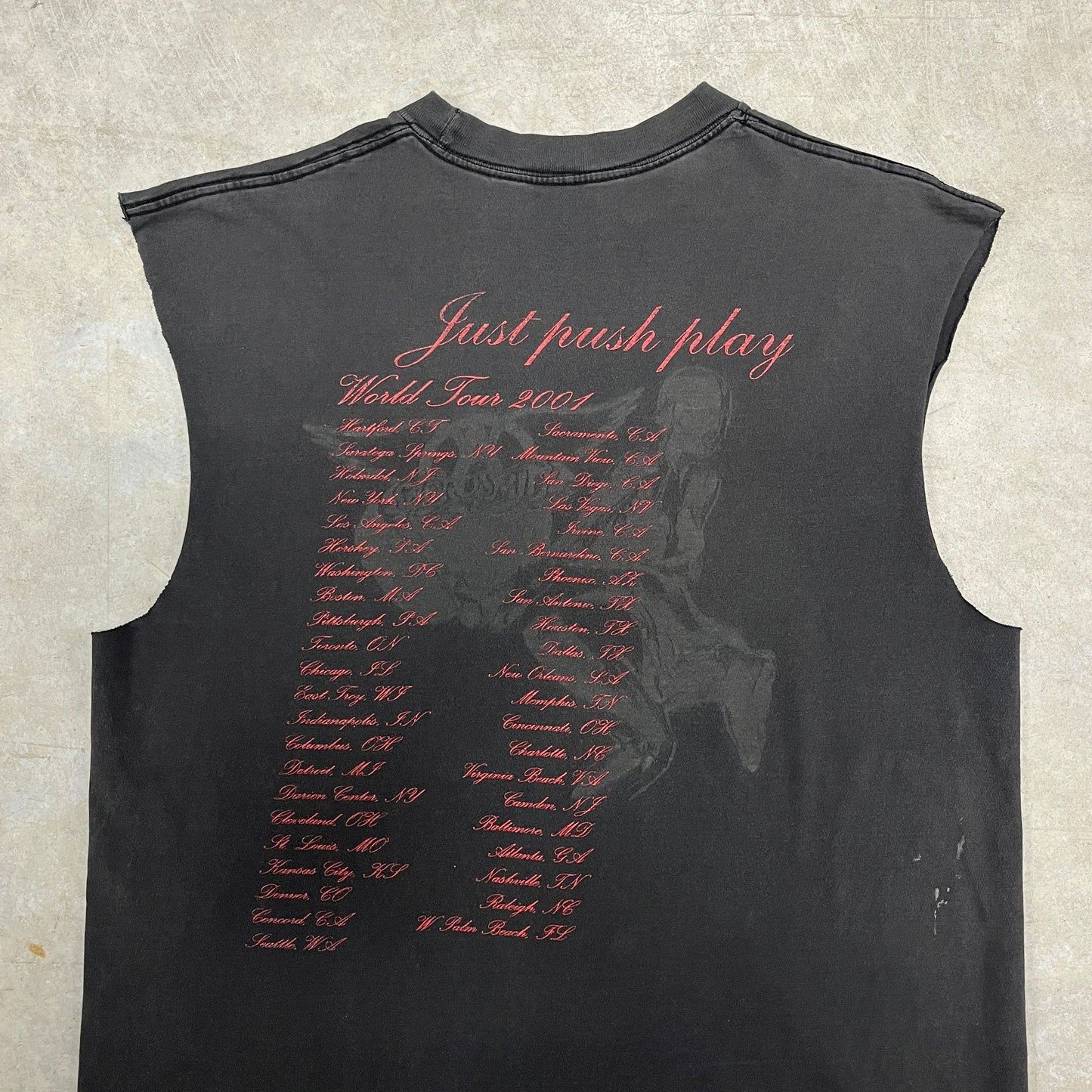 (L) Vintage Aerosmith Band Shirt