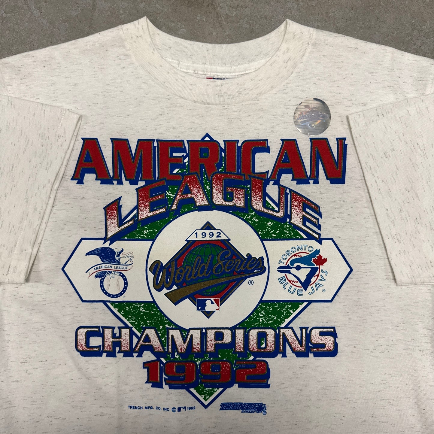 (L) 1992 Toronto Blue Jays American League Champions Shirt
