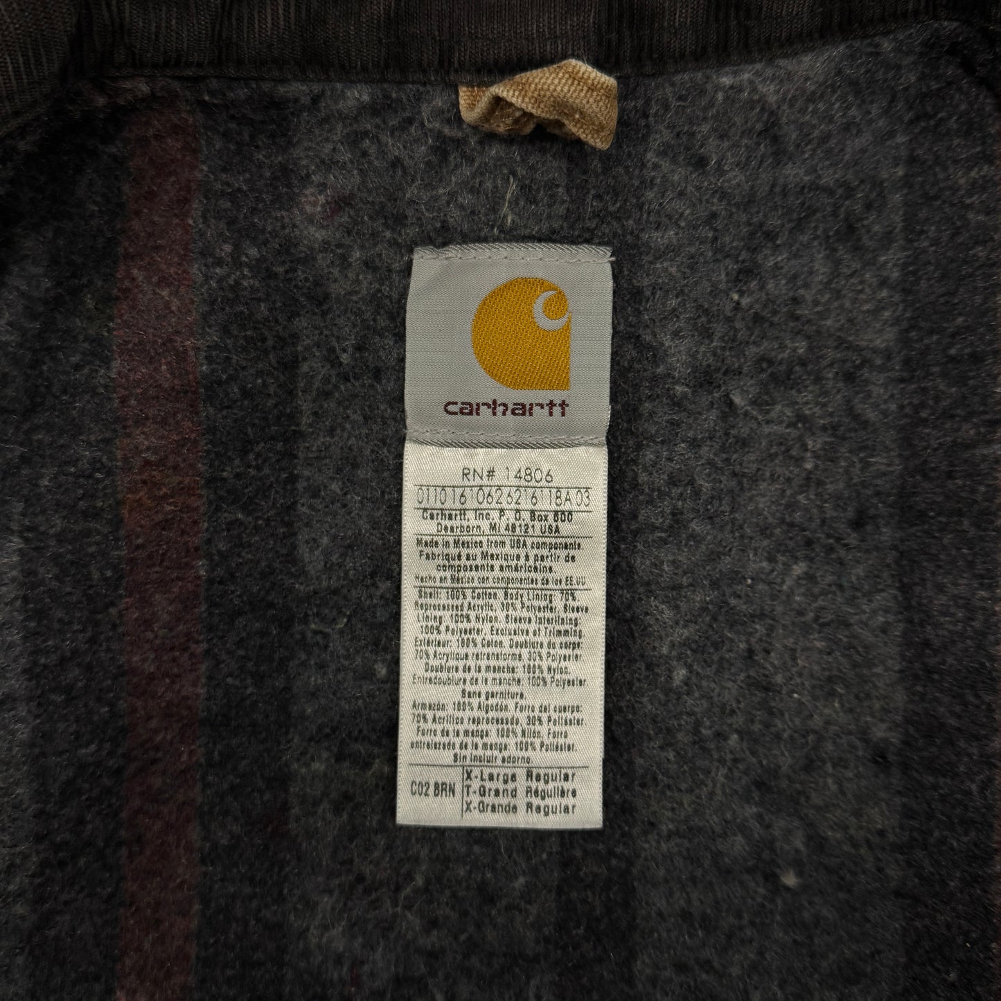 (XL) Vintage Carhartt Chore Jacket