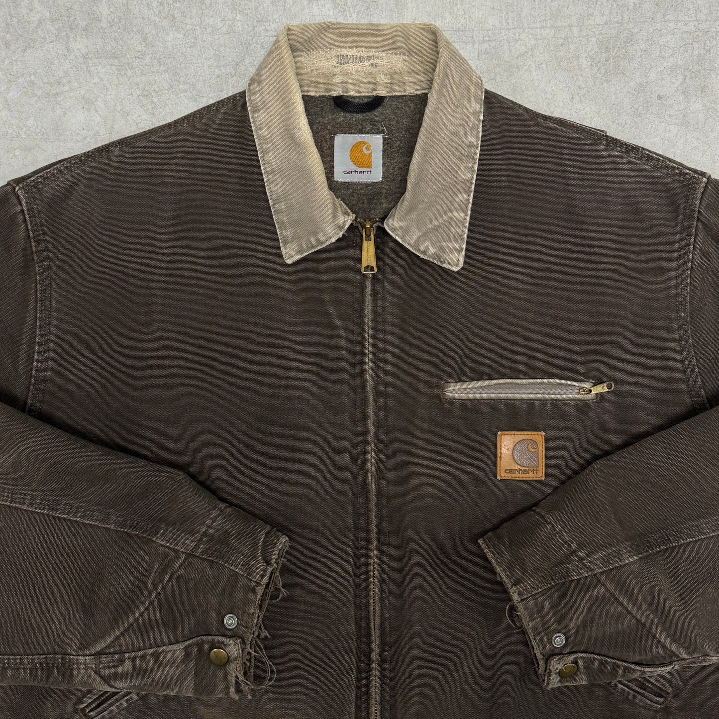 (XL) Vintage Carhartt Detroit Jacket J97 TMB